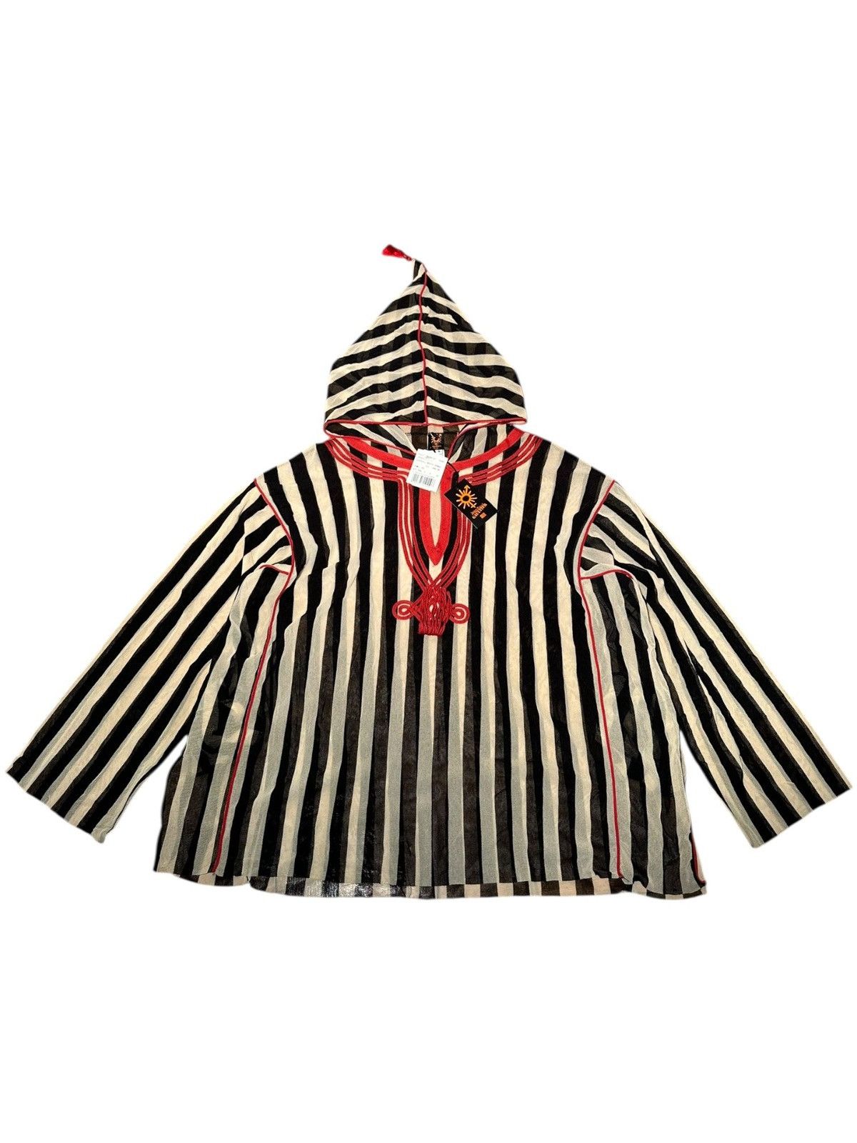 Jean Paul Gaultier Jean Paul Gaultier Soleil Hooded Mesh Top – 2002 Deadstock Size S / US 4 / IT 40 - 2 Thumbnail