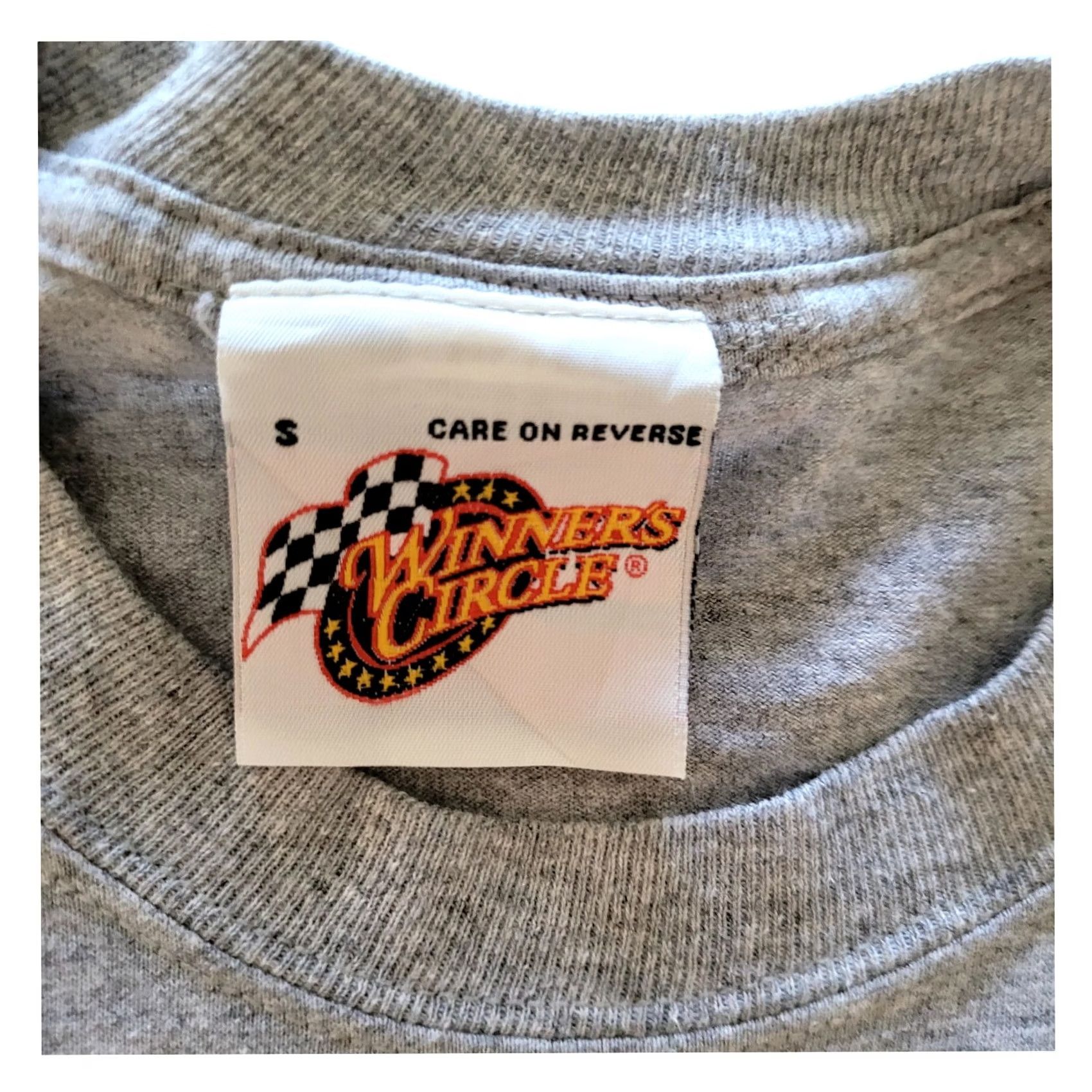 NASCAR Vintage Winner's Circle NASCAR Dale Earnhardt T-Shirt - Size Small (S) - Grey, Short Sleeve, Crew Neck, 100% Cotton Size US S / EU 44-46 / 1 - 7 Thumbnail