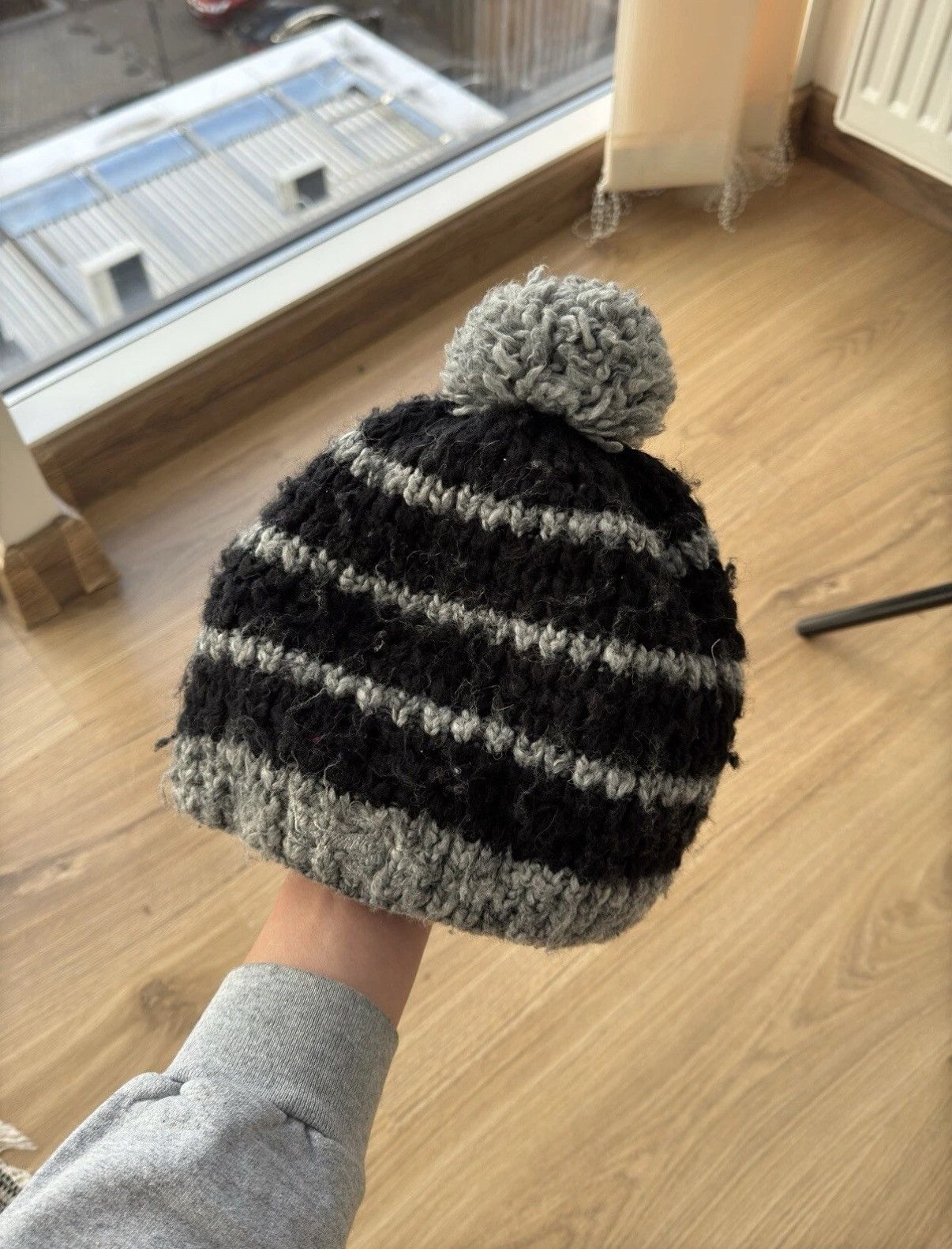 Arcteryx winter hat Vintage wool knited pom-pom beanie hat