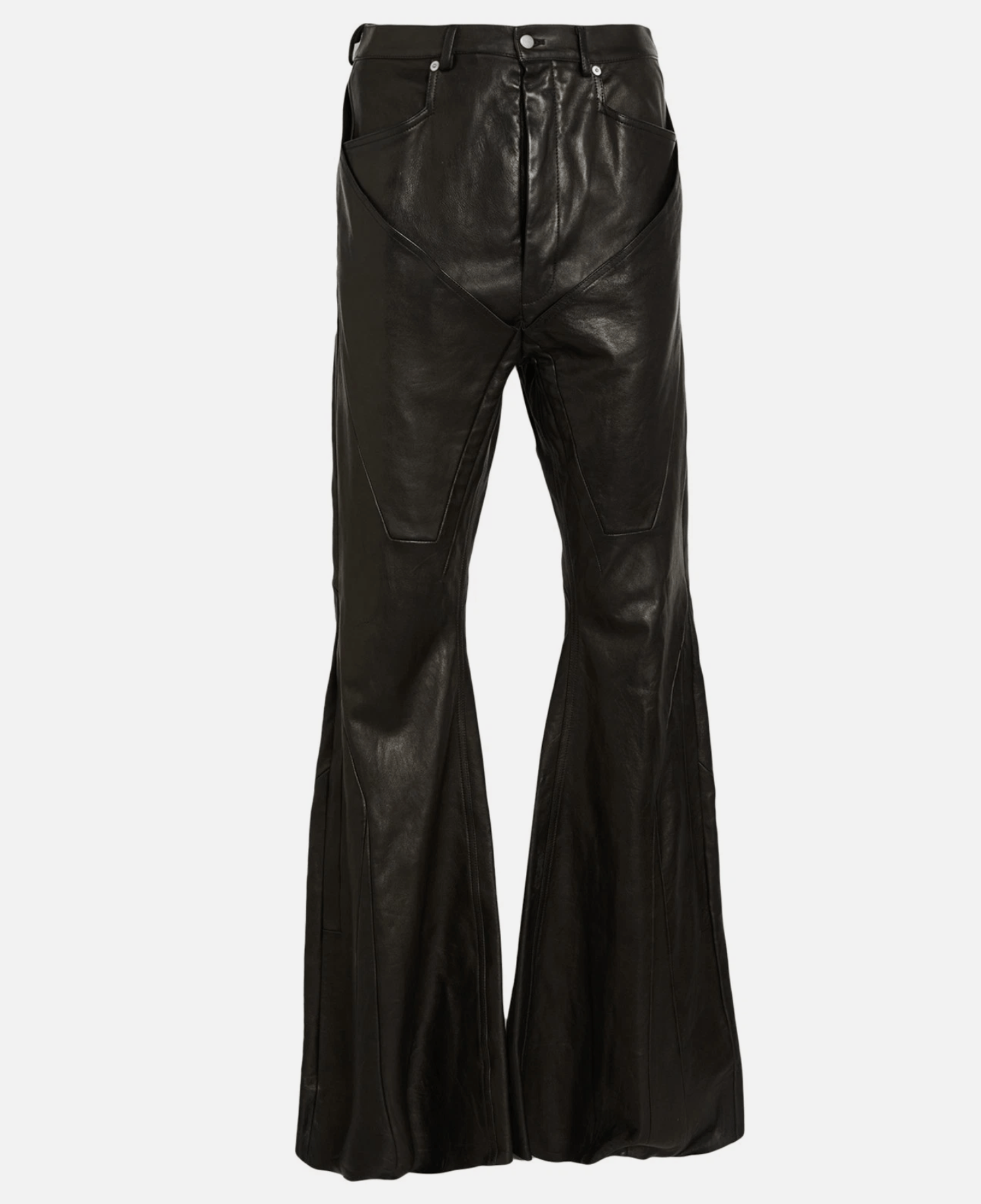 Rick Owens sample bauhaus leather pants | Grailed Rick owens