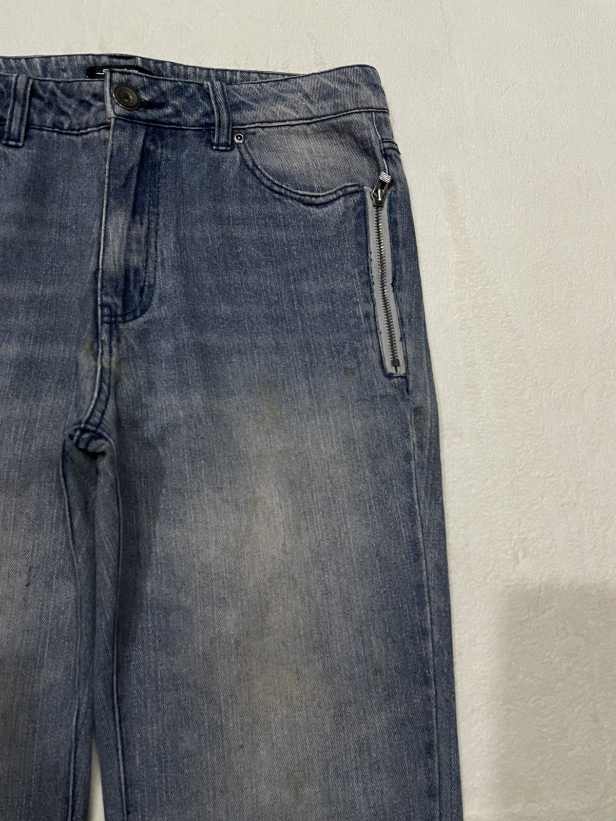 Vintage Vintage Doublefocus Straight Cut Mudwash Denim Jeans Size US 32 / EU 48 - 4 Thumbnail
