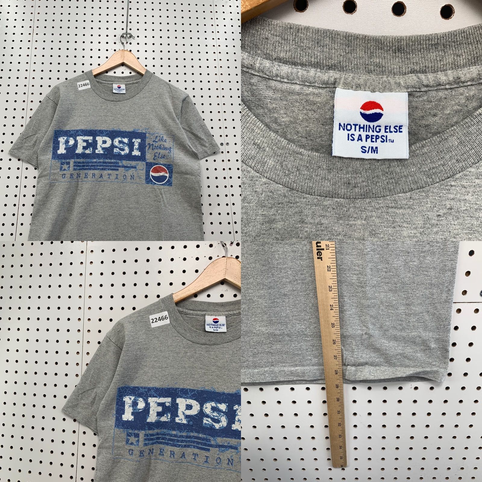 Vintage VINTAGE Pepsi Shirt Mens M Gray Cola Single Stitch Men 5x28 Generation Size US M / EU 48-50 / 2 - 8 Thumbnail