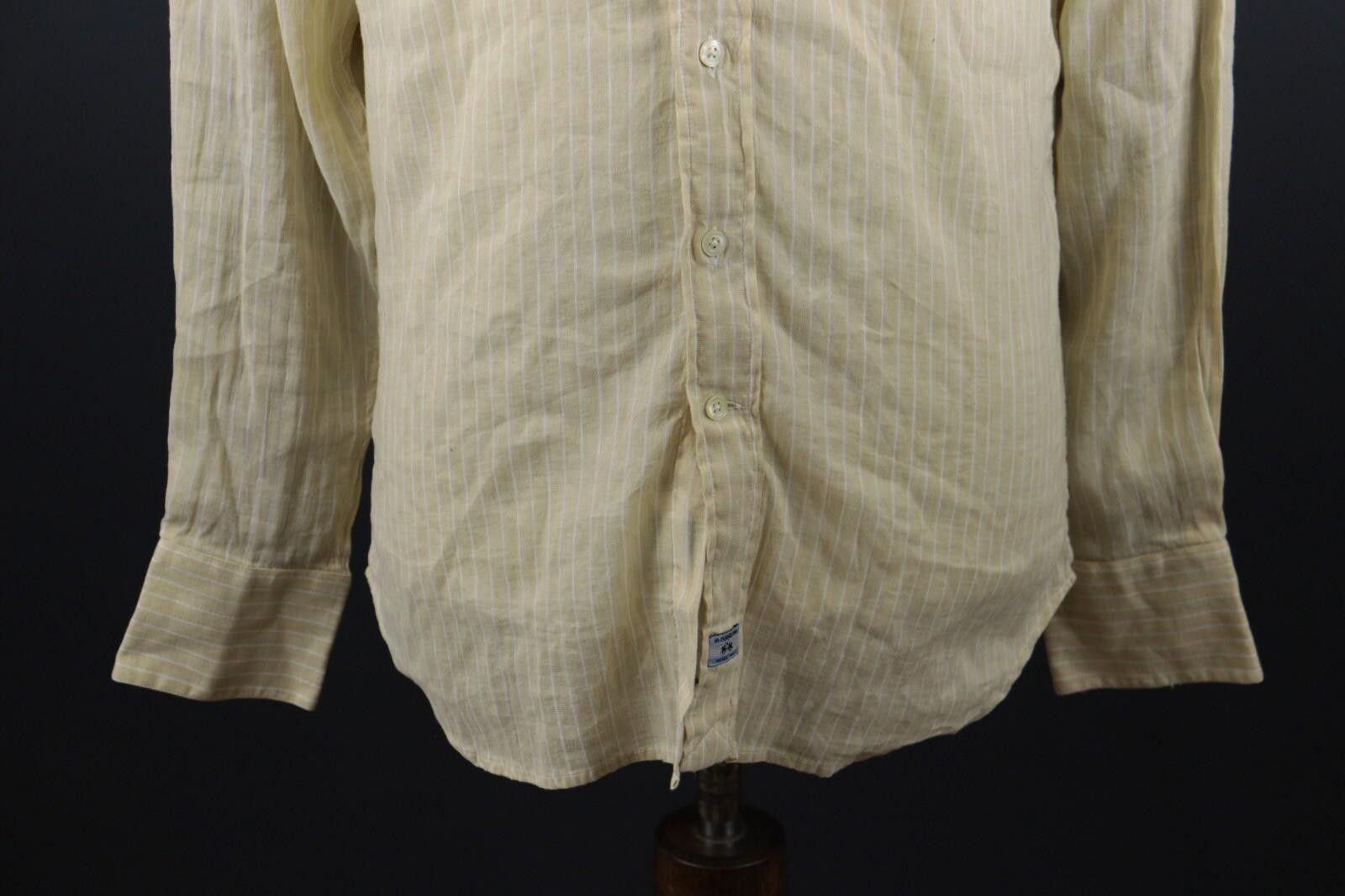 La Martina NWT La Martina Buenos Aires Beige Stripe Shirt Size L Size US L / EU 52-54 / 3 - 3 Thumbnail