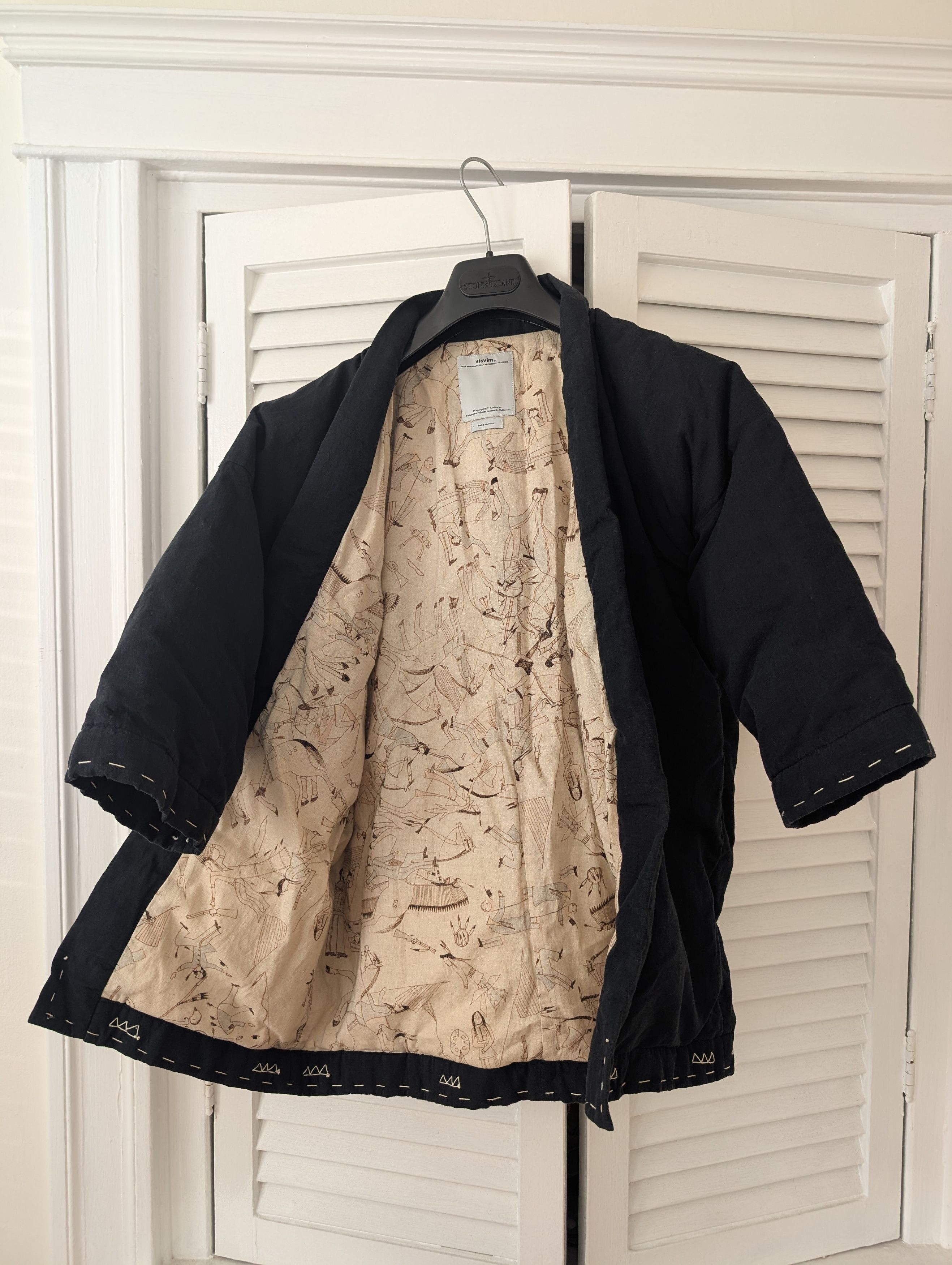 Visvim Sanjuro Kimono Down jkt Size US M / EU 48-50 / 2 - 2 Thumbnail