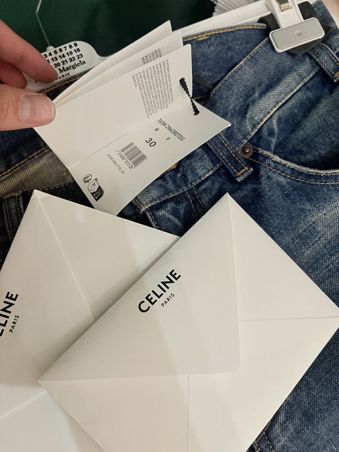 Celine Celine Marco Jeans in DARK UNION Flared Denim Size US 30 / EU 46 - 5 Thumbnail