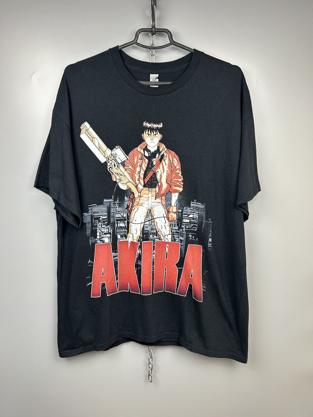 Anime Akira Poster Black T shirt Size US XL / EU 56 / 4 - 1 Thumbnail