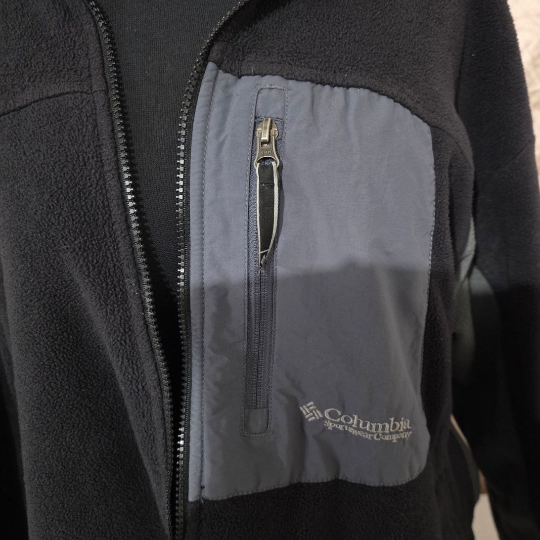 Columbia Columbia Black & Gray Interchange Core Zip Up Jacket - XL Size US XL / EU 56 / 4 - 3 Thumbnail