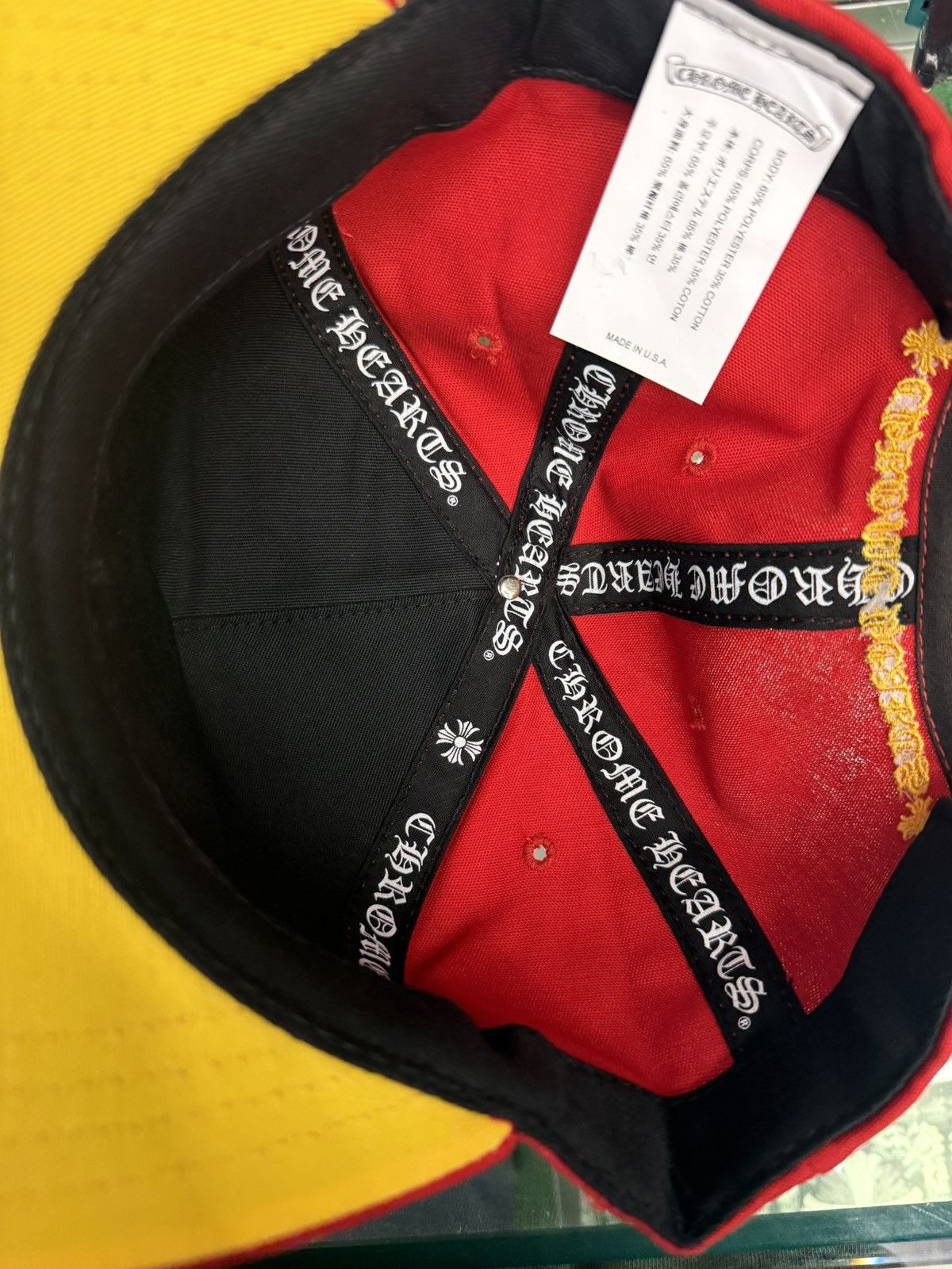 Chrome Hearts Chrome Hearts Ch Embroidered Baseball Hat Size ONE SIZE - 3 Thumbnail