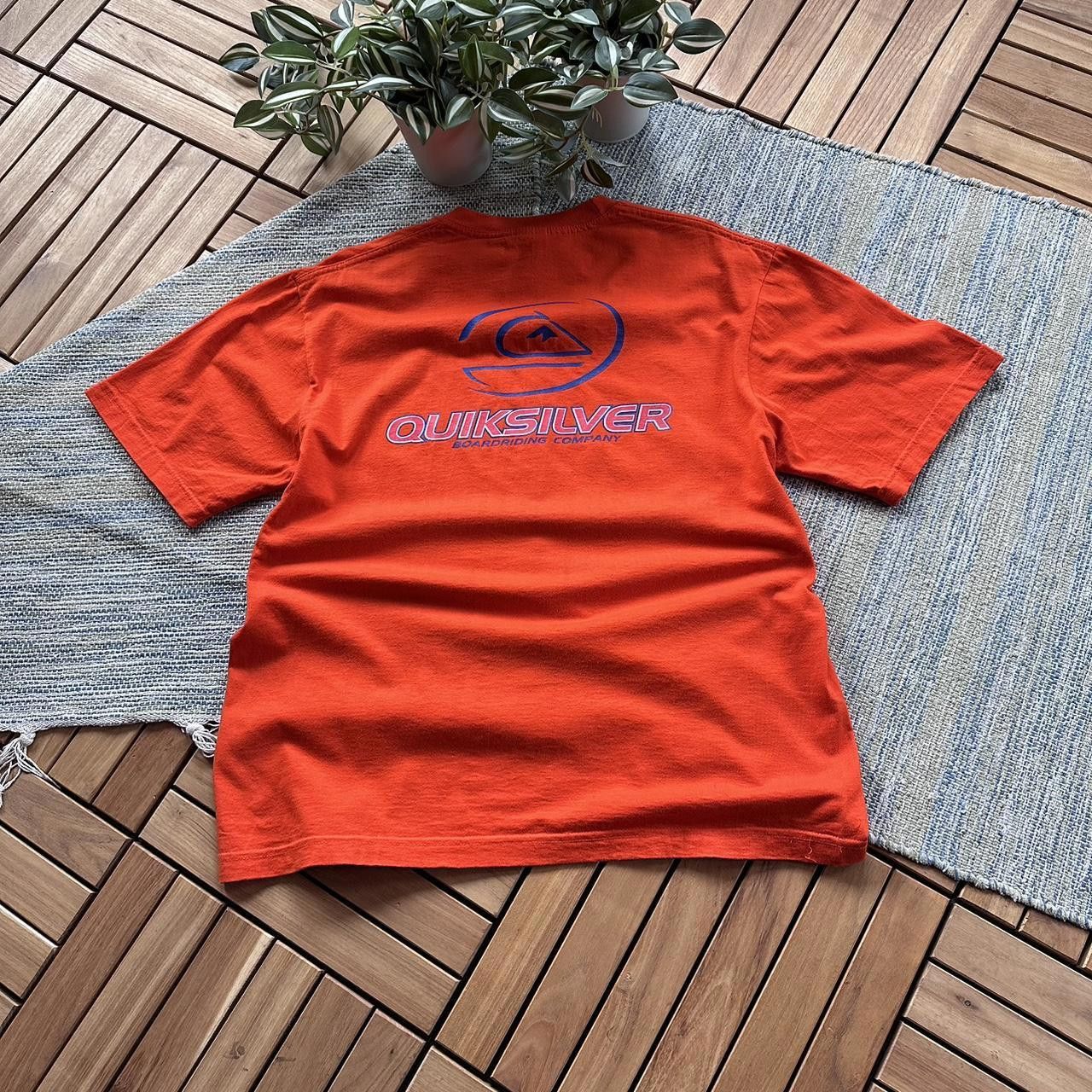 Quiksilver Vintage Y2K Quiksilver Surfwear Big Logo Tee T-shirt Size US L / EU 52-54 / 3 - 5 Thumbnail