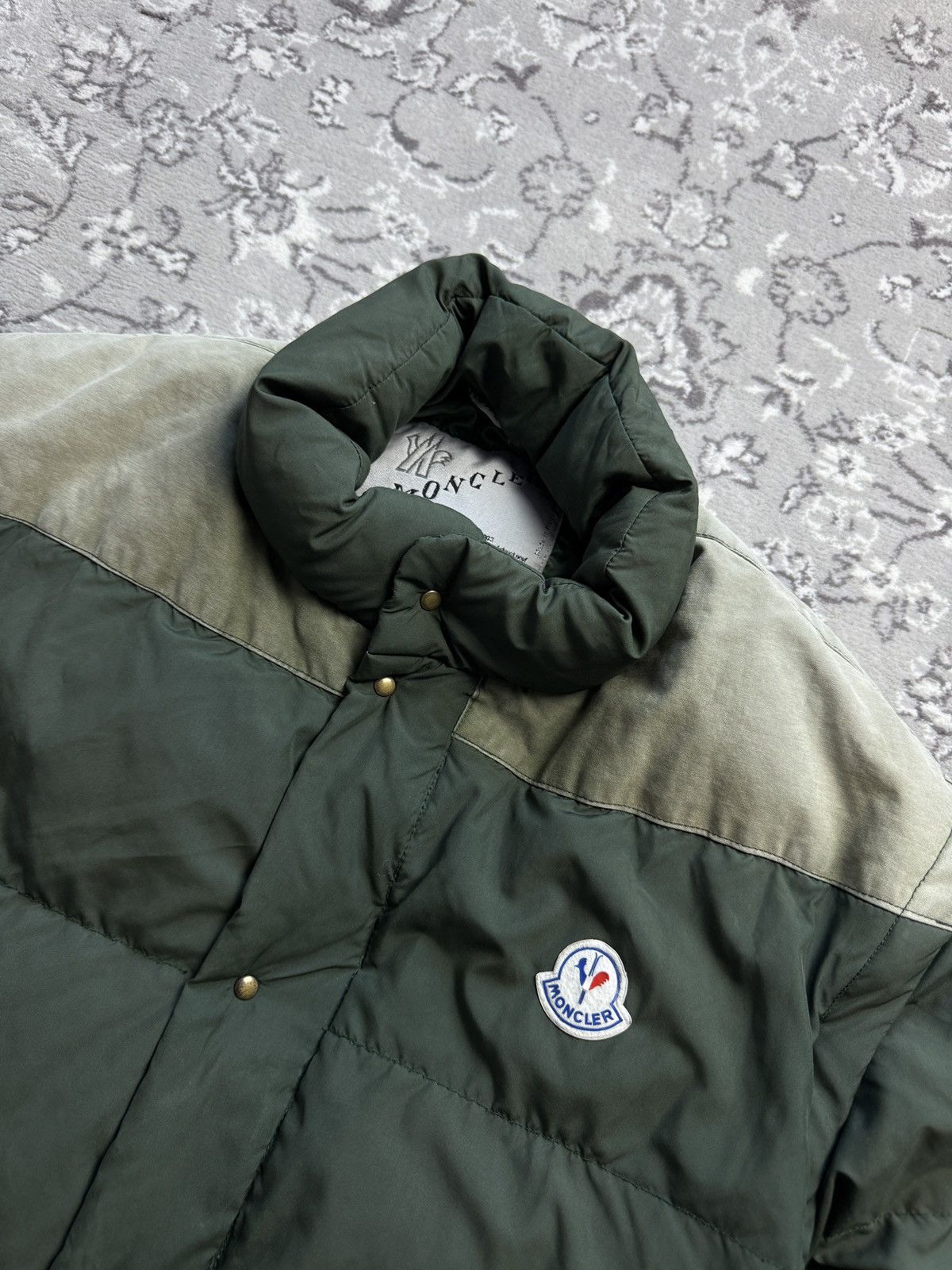 Moncler Vintage 90s Moncler 2in1 puffer down jacket 5 L streetwear Size US L / EU 52-54 / 3 - 3 Thumbnail