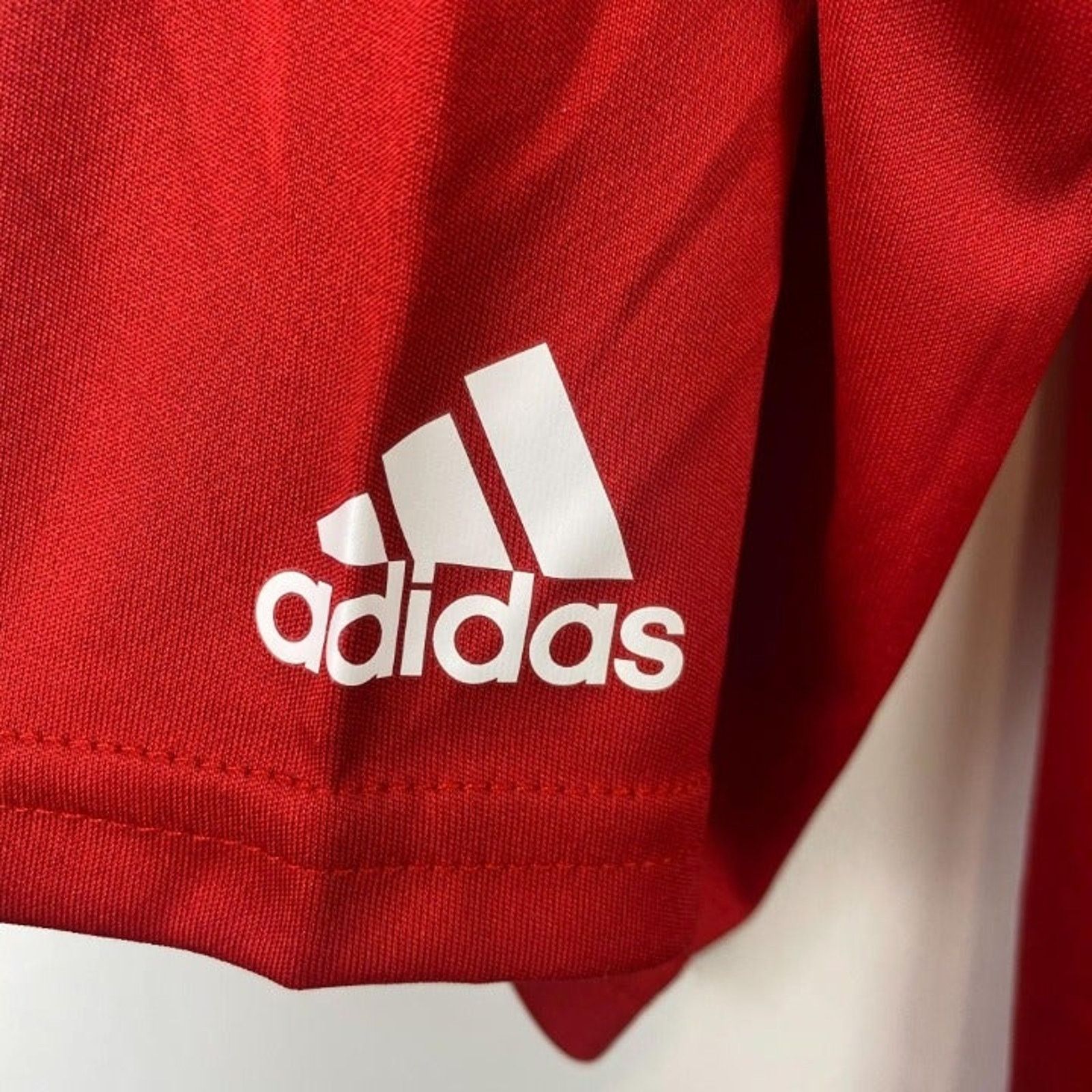 Adidas Adidas Red & Grey Climalite Athletic Shirt Men's Size XL NWT Size US XL / EU 56 / 4 - 6 Thumbnail