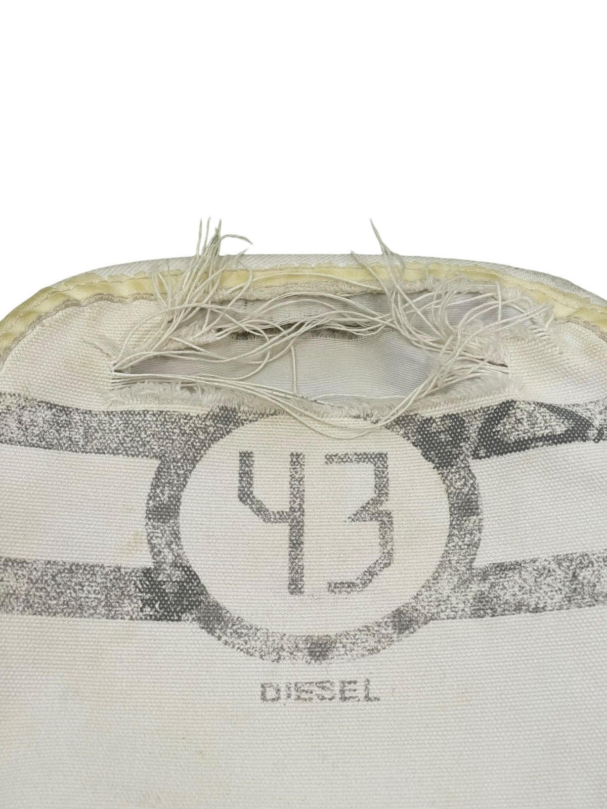 Diesel Cross Body Y2K Diesel Industries Distress Cotton Bag 1🟩 Size ONE SIZE - 9 Thumbnail
