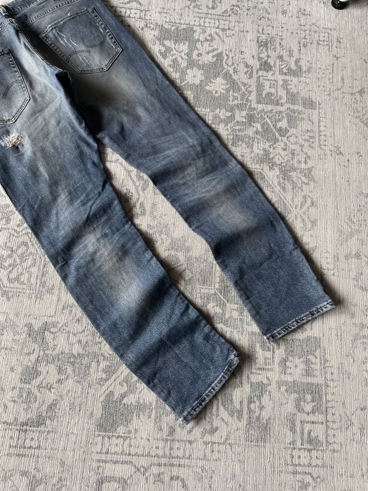 Japanese Brand Vintage Skinny Jeans Slim Fit Distressed Patchwork Japanese Size US 32 / EU 48 - 7 Thumbnail