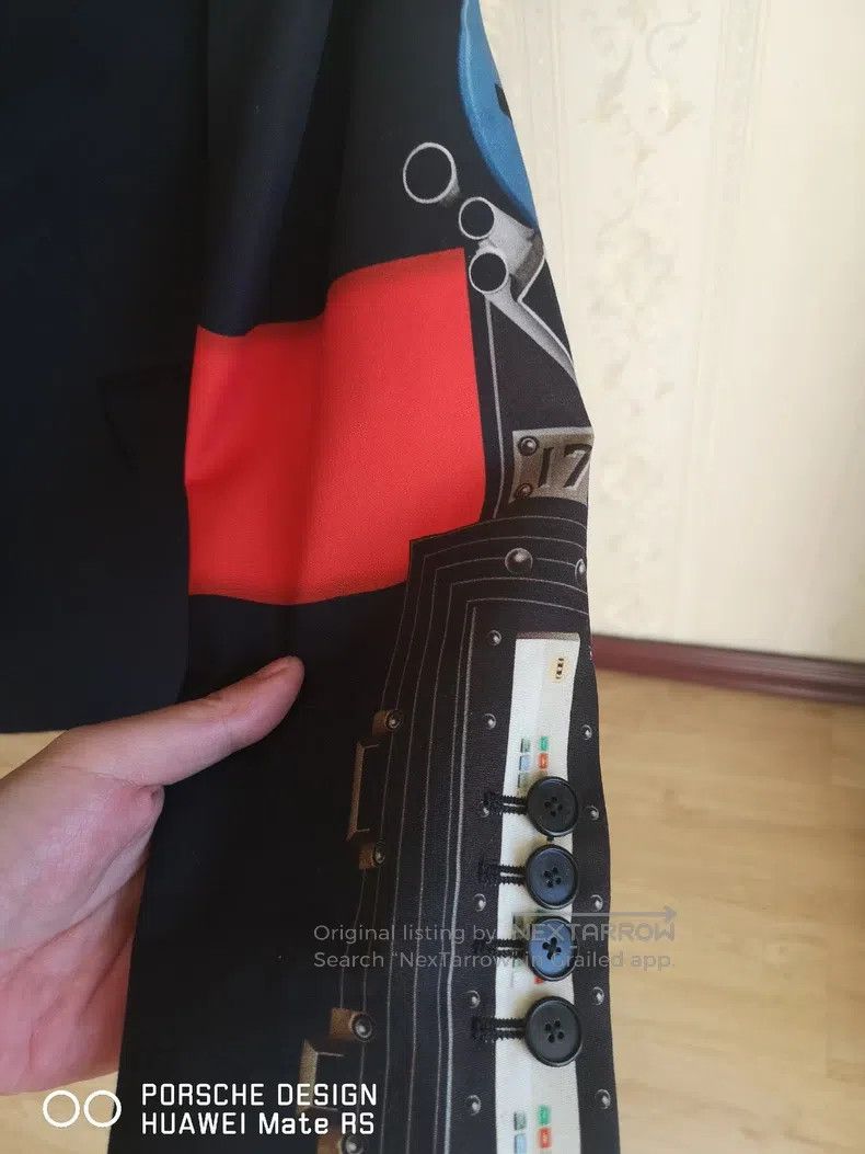 Givenchy Givenchy Size46 Runway Suit, Runway Suit Size US M / EU 48-50 / 2 - 2 Thumbnail
