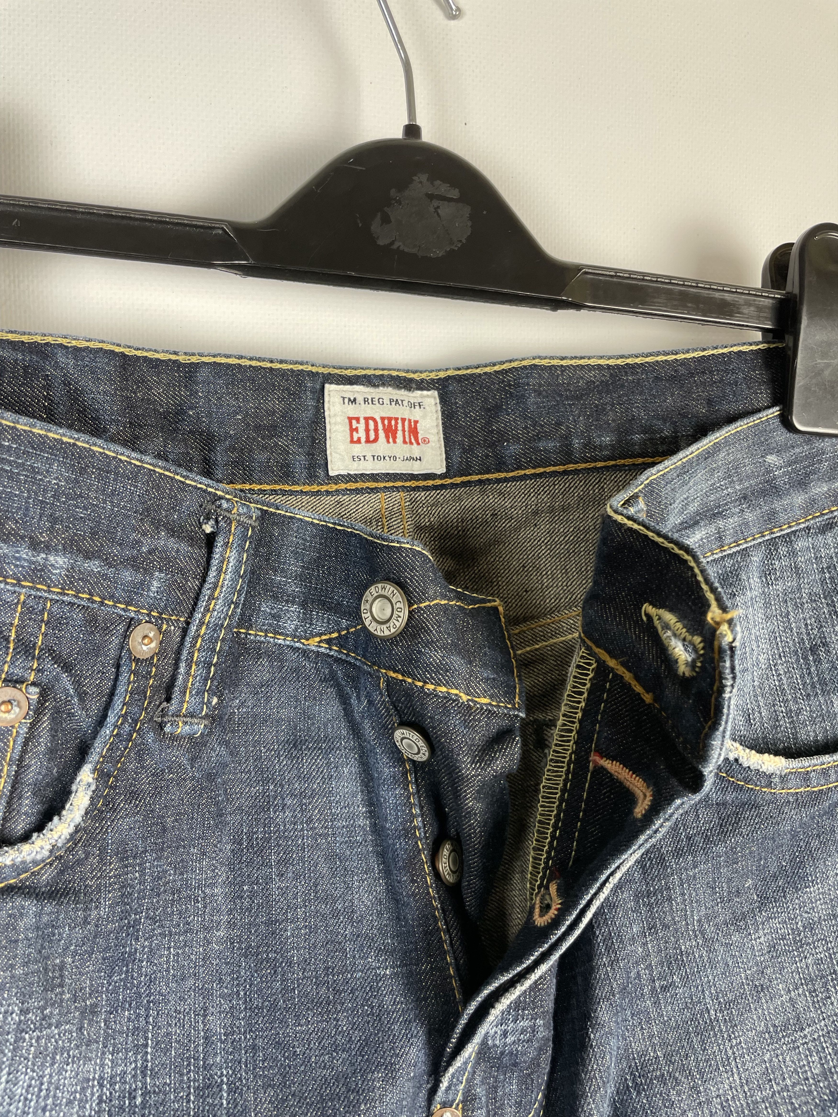 Edwin Edwin Japanese vintage denim jeans Size US 32 / EU 48 - 7 Thumbnail