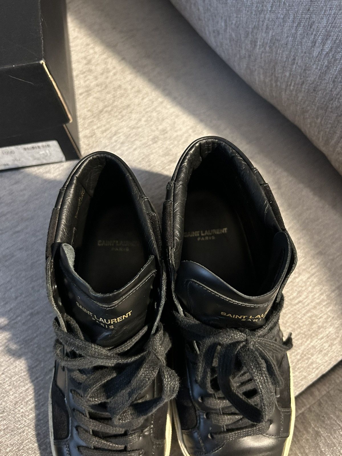 Hedi Slimane saint laurent studded sneakers Size US 8.5 / EU 41-42 - 5 Thumbnail