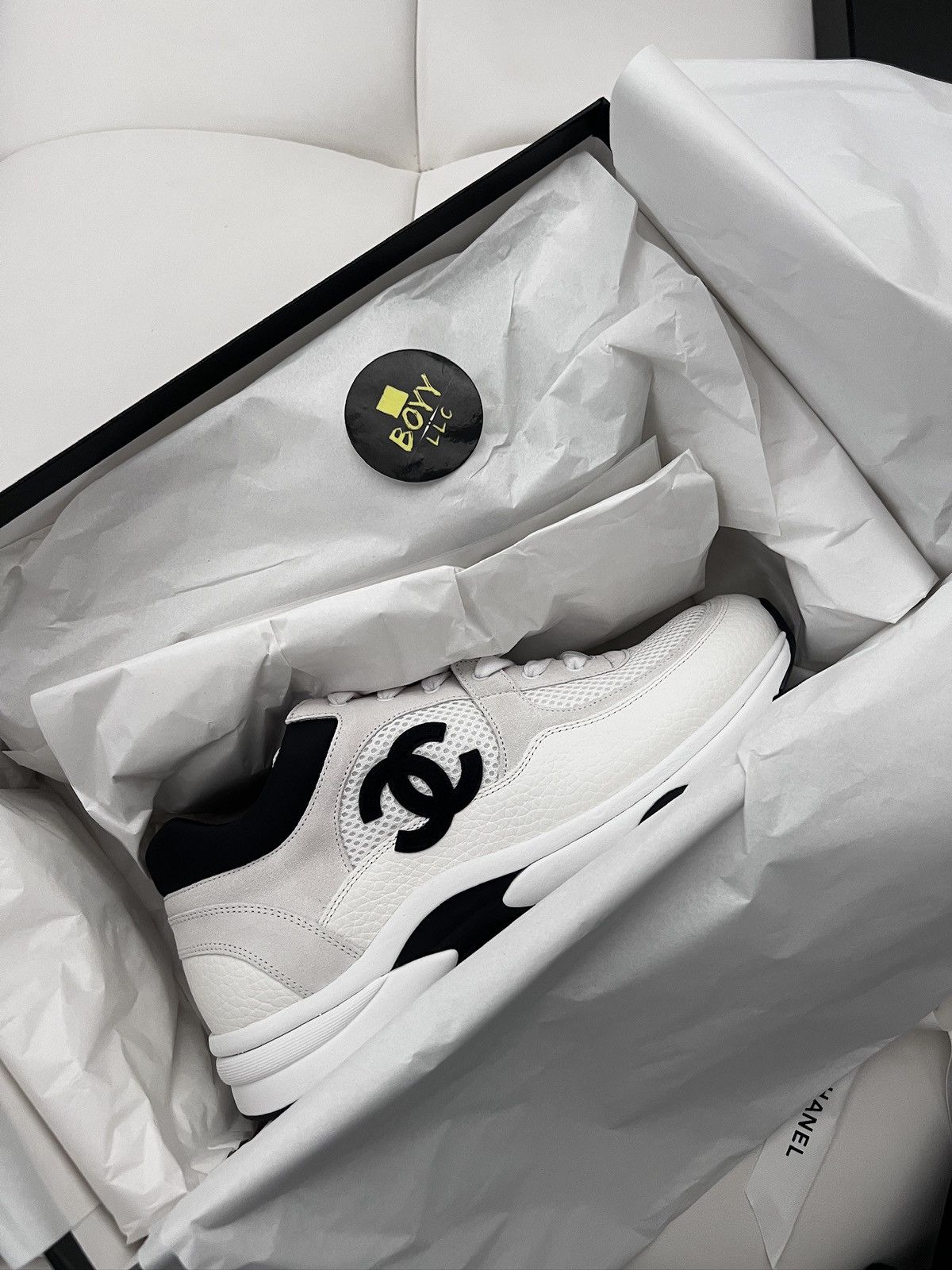 Chanel Chanel CC sneakers Size US 8 / EU 41 - 4 Thumbnail
