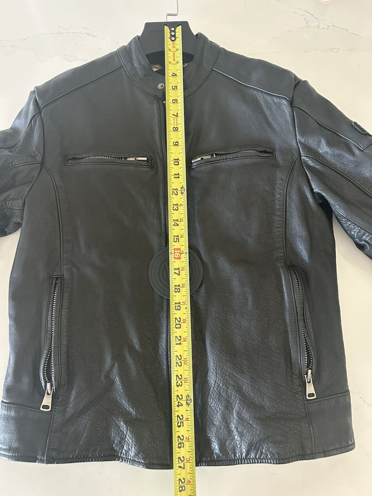 Deus Ex Machina Deus Ex Machina Damager - Leather Jacket Size US L / EU 52-54 / 3 - 8 Thumbnail