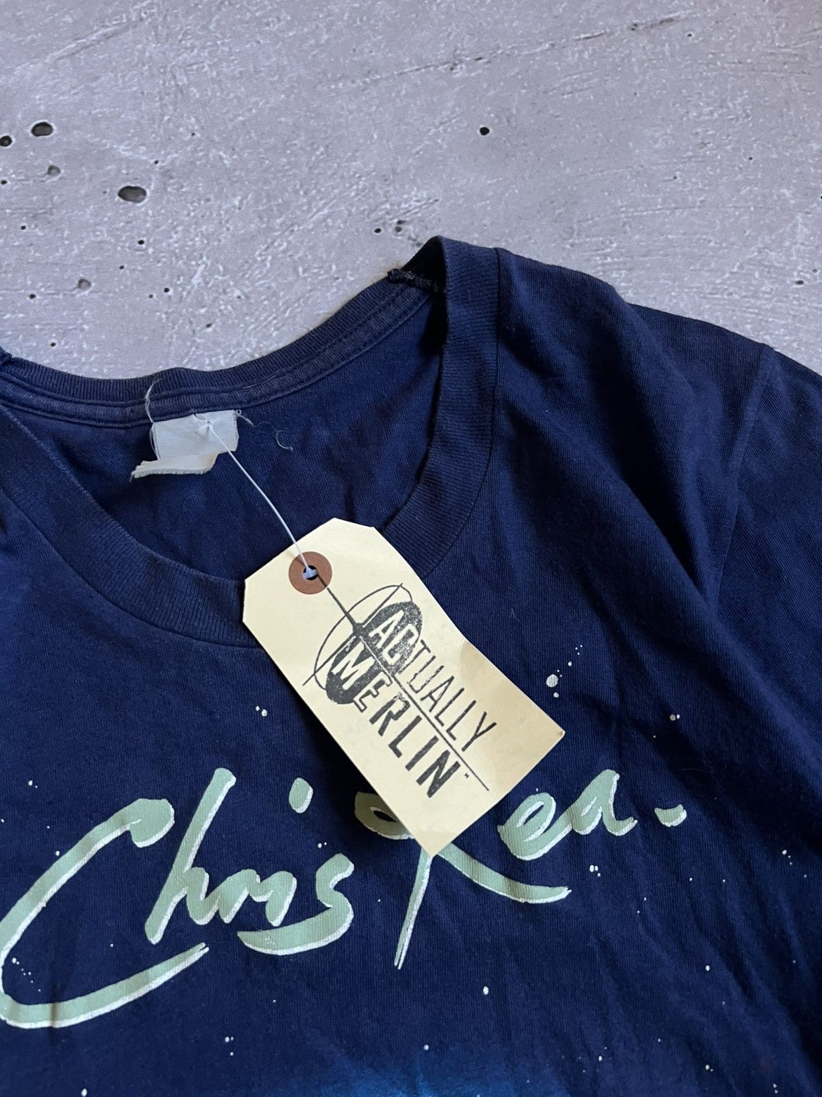 Other Vintage 1990 Chris Rea Concert T-Shirt Road To Hell Size S Size US S / EU 44-46 / 1 - 7 Thumbnail