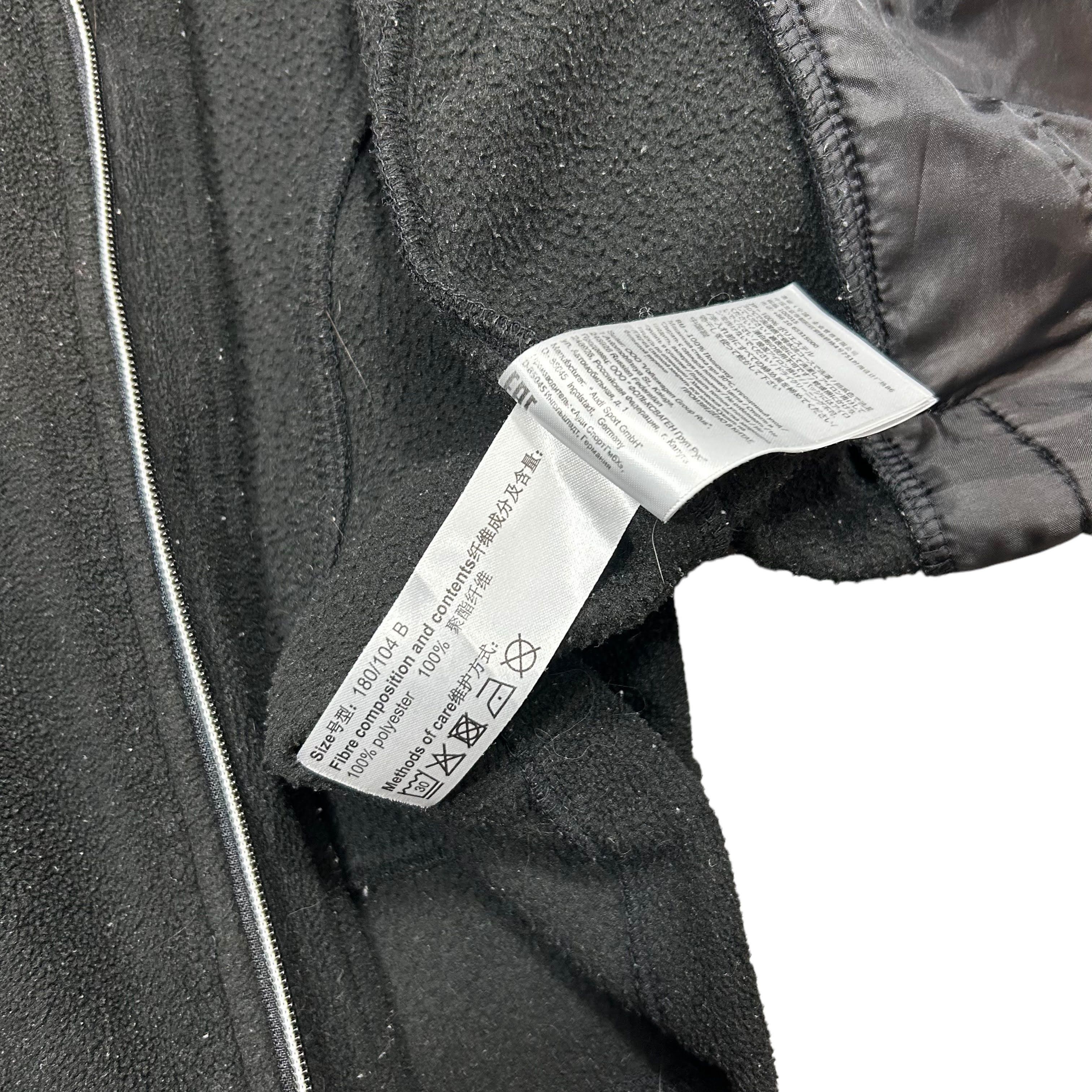 Audi × Vintage Audi Black Full Zip Fleece Jacket Sweatshirt Size Large Size US L / EU 52-54 / 3 - 6 Thumbnail