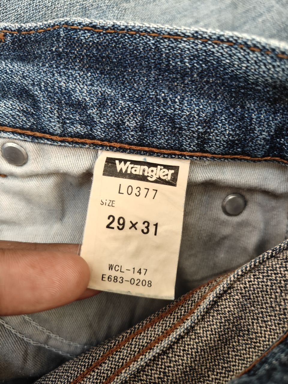 Wrangler Wrangler Denim Size US 28 / EU 44 - 6 Thumbnail