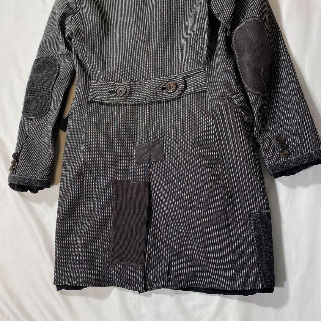 Comme des Garcons × Junya Watanabe AW13 Patchwork Coat Size US XS / EU 42 / 0 - 4 Thumbnail
