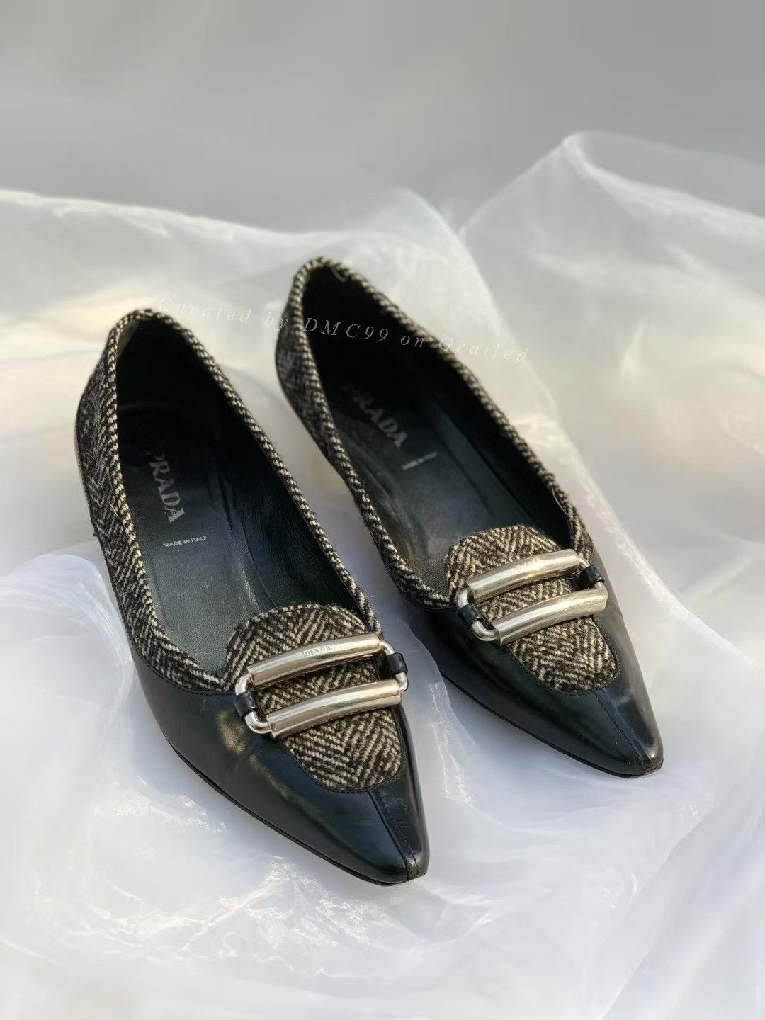 Prada Prada Vintage Women's Single Shoes Size US 6.5 / IT 36.5 - 1 Thumbnail