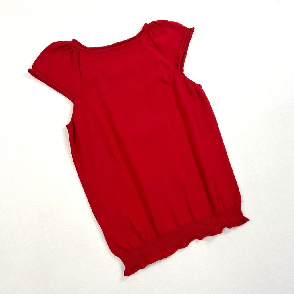 Moschino rare vintage Moschino red knit short sleeve clown top Size M / US 6-8 / IT 42-44 - 5 Thumbnail