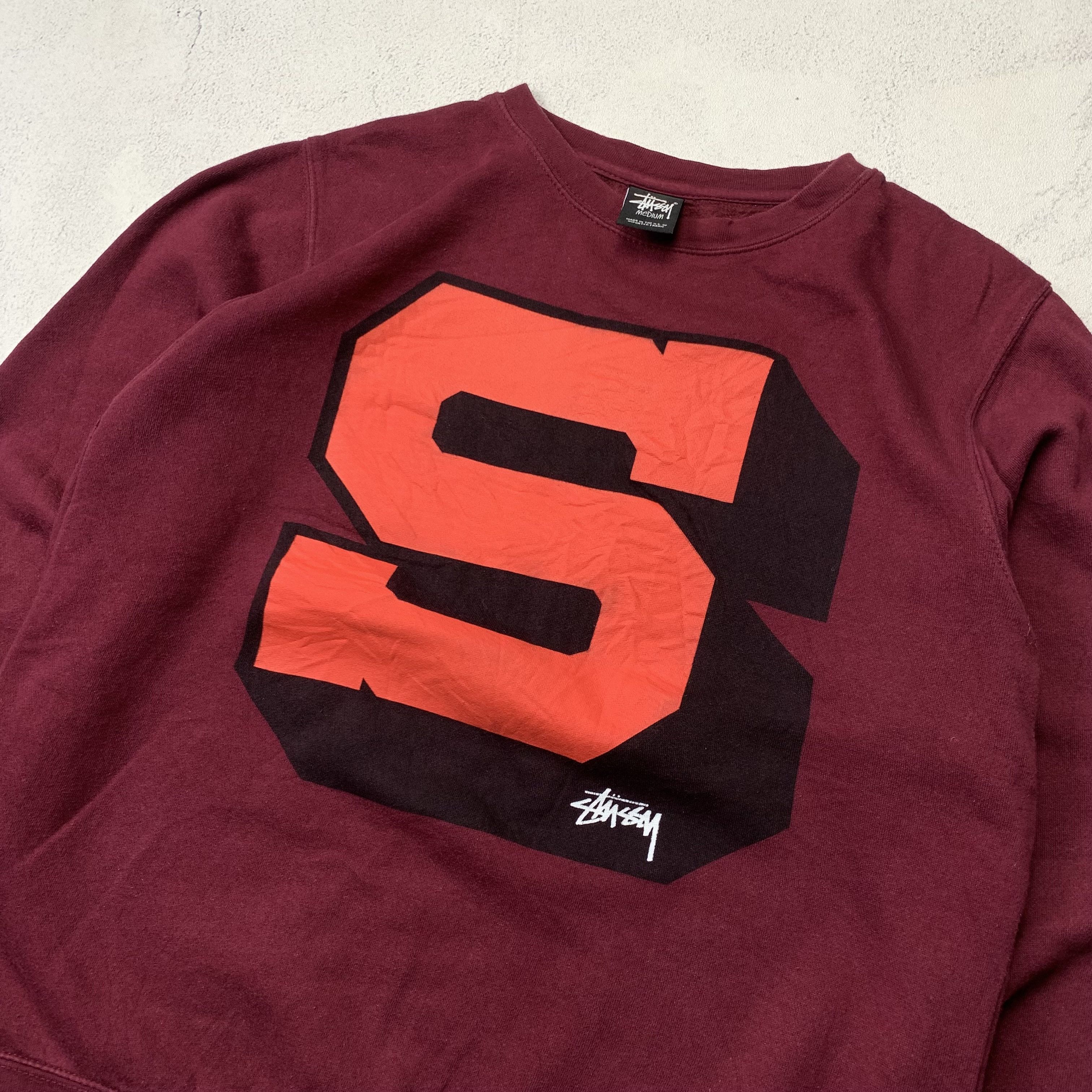 Stussy Stussy Big Logo Sweatshirt Crewneck Size US M / EU 48-50 / 2 - 2 Thumbnail