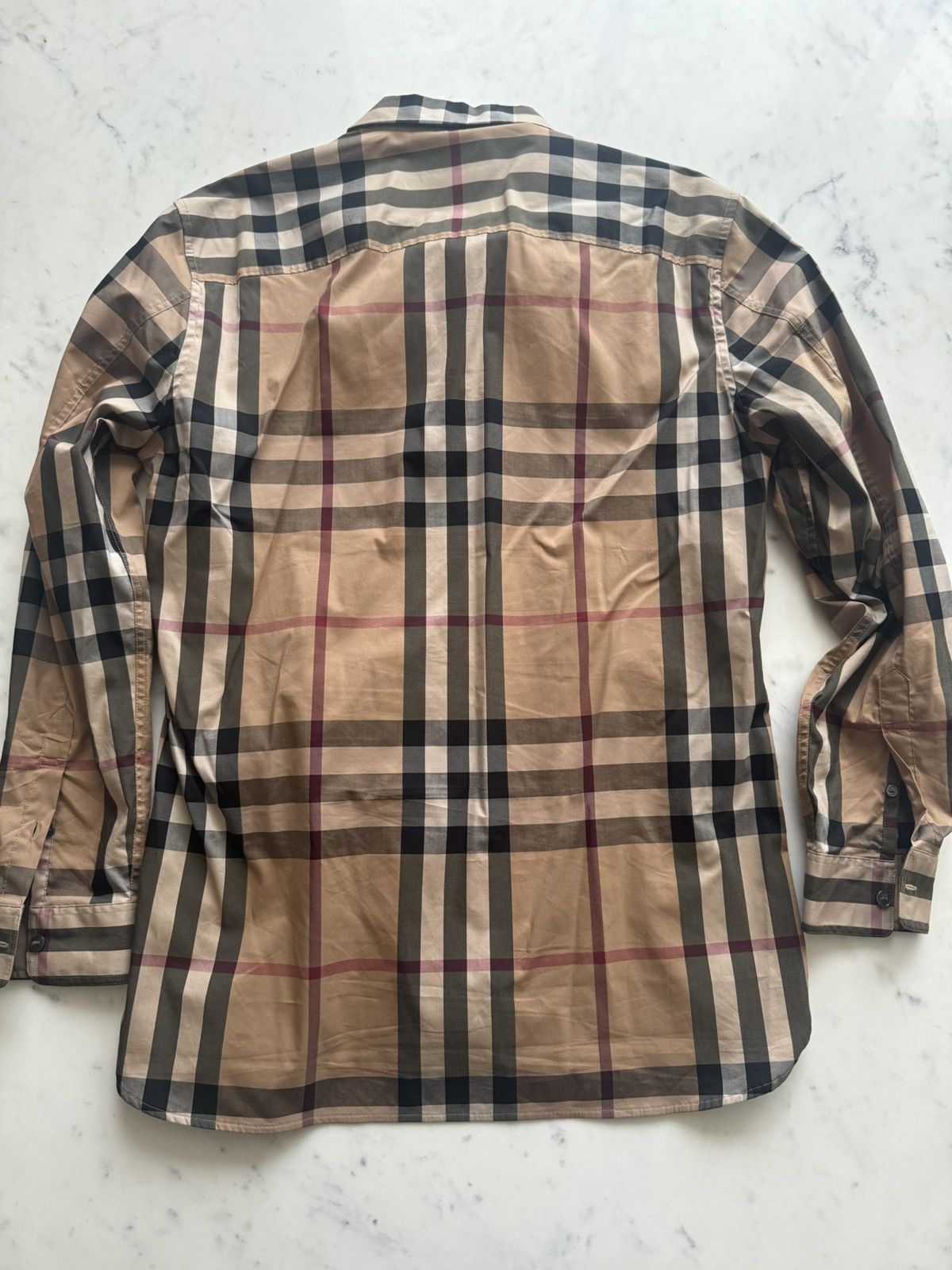 Burberry Burberry Classic Check Shirt Size US M / EU 48-50 / 2 - 2 Thumbnail