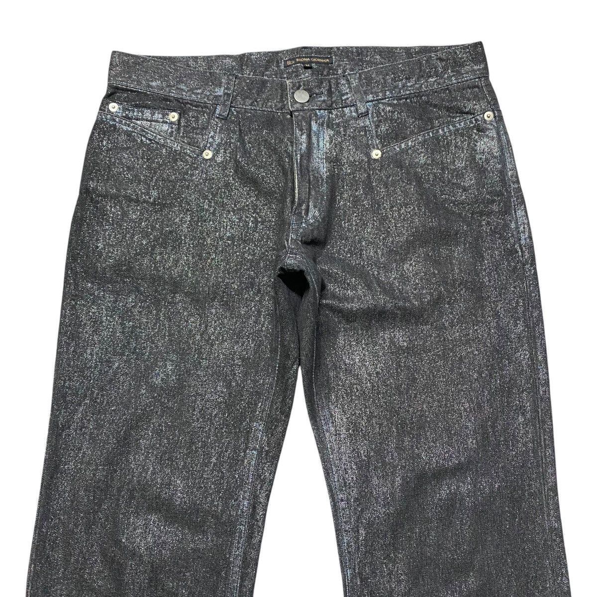 Japanese Brand Buona Giornata ice waxed Denim Jeans Size US 31 - 3 Thumbnail