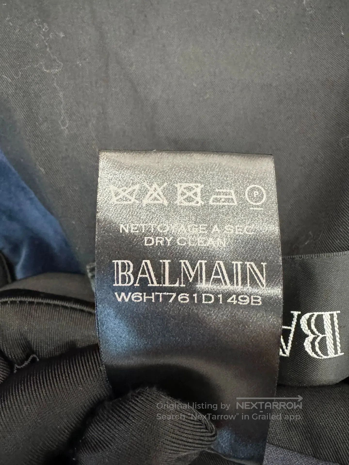 Balmain Balmain Baroque Military Blue Blazer. Size US S / EU 44-46 / 1 - 8 Thumbnail