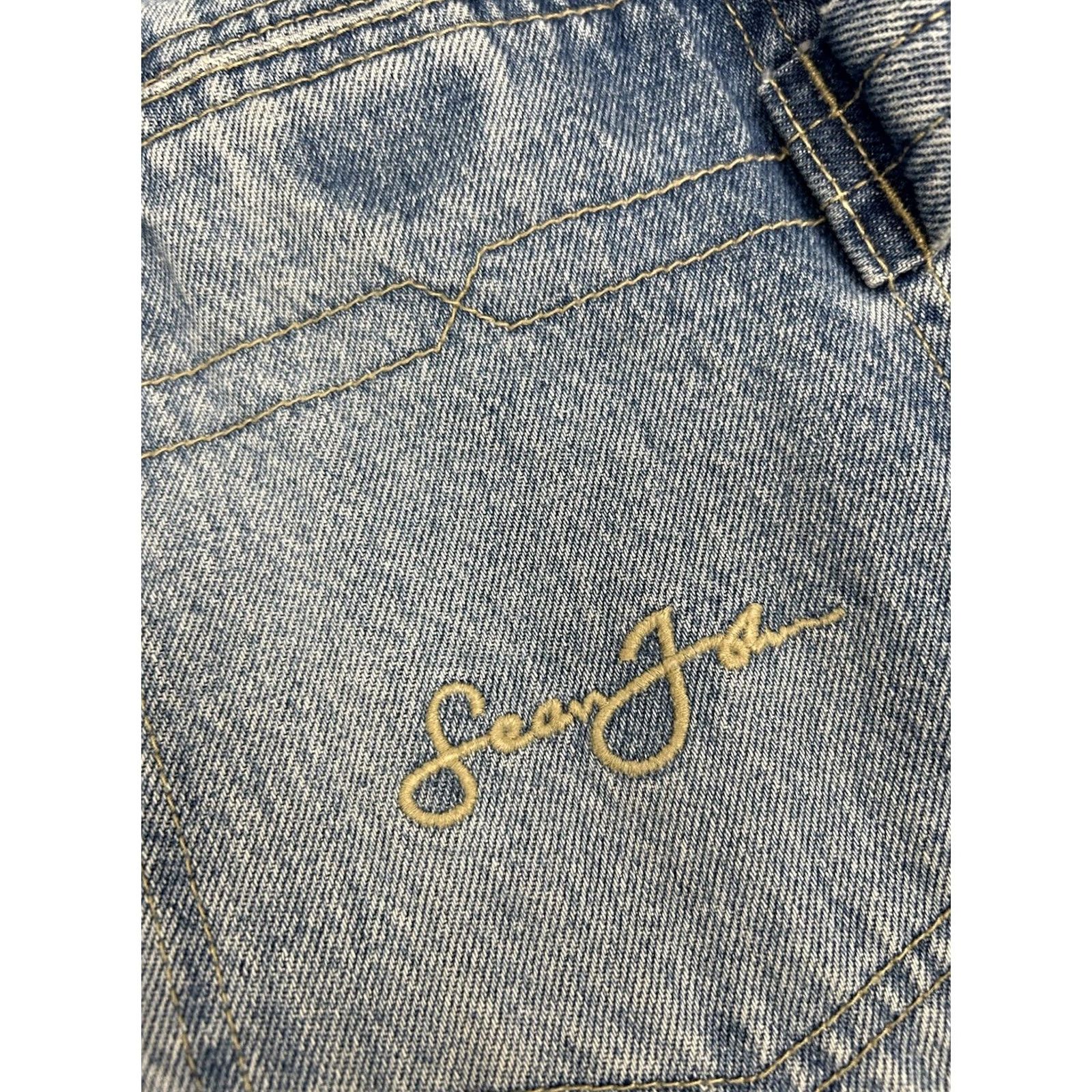 Sean John VINTAGE Sean John Denim Jacket 2XL/XXL Men's Y2K Rap Hip Hop Classic Blue Size US XXL / EU 58 / 5 - 3 Thumbnail