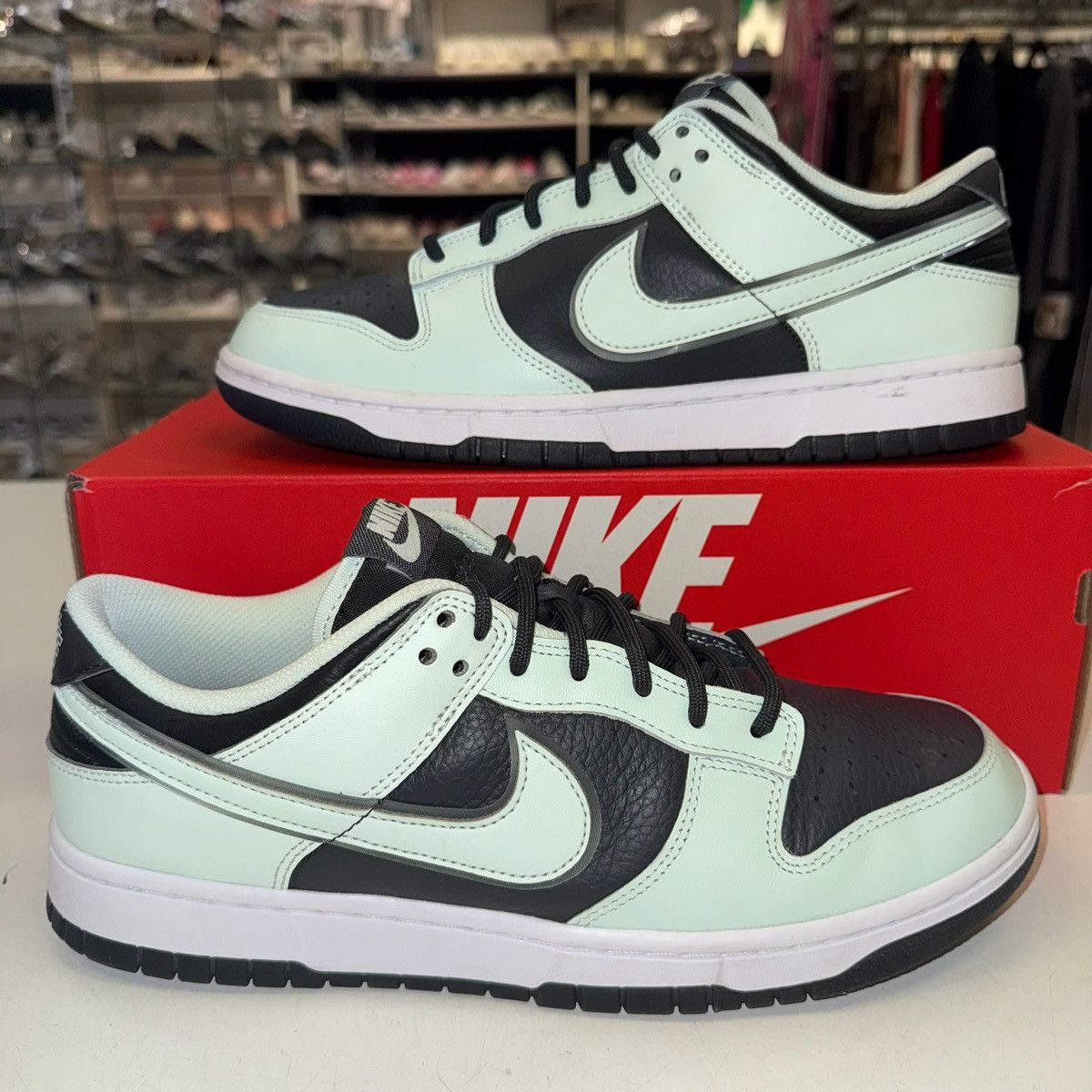 Nike Size 9.5 - Nike Dunk Low Retro PRM Barely Green FZ1670-001 Size US 9.5 / EU 42-43 - 1 Thumbnail