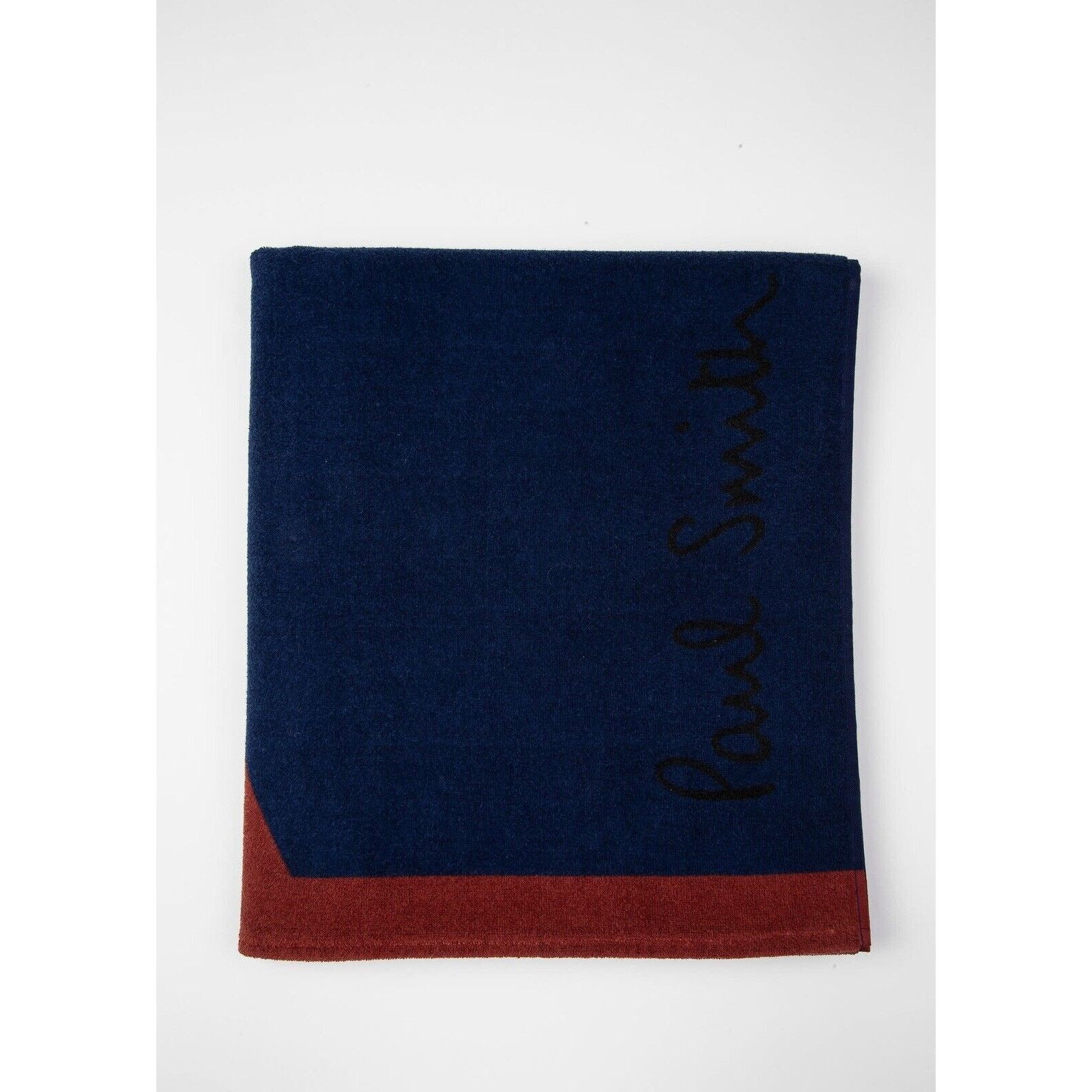 Paul Smith NWT $175 PAUL SMITH Swirl Beach Towel Navy Size ONE SIZE - 7 Thumbnail