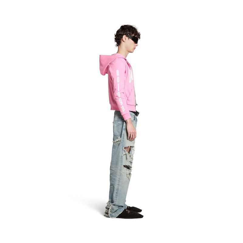 Balenciaga o1tr1nto0426 Integrated Belt Pants in Light Blue Size US 30 / EU 46 - 2 Thumbnail