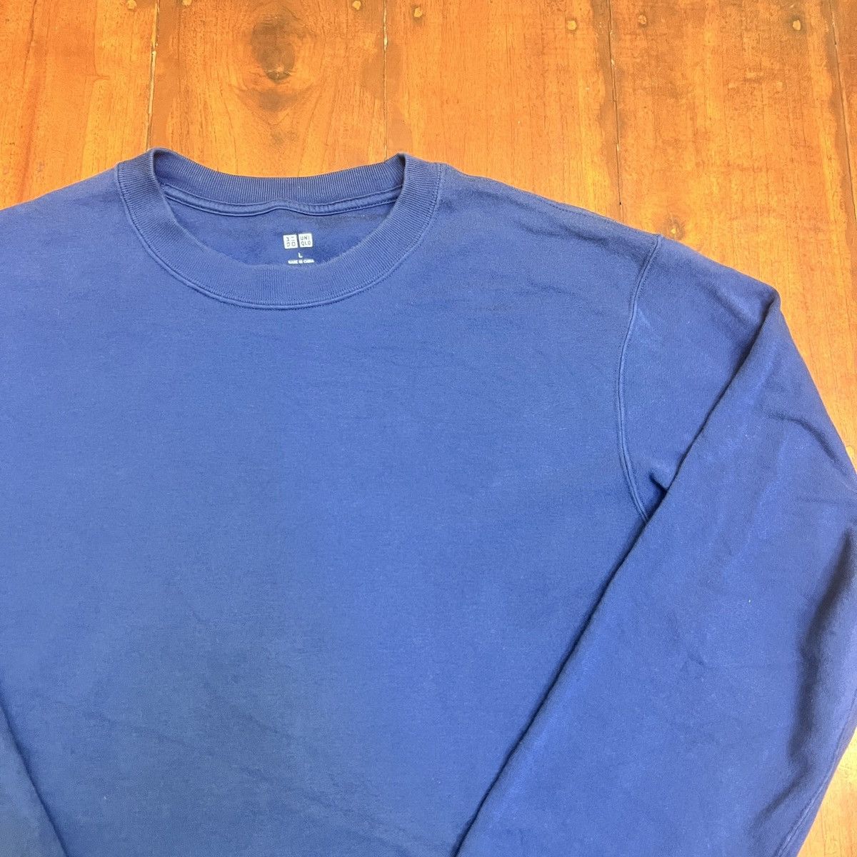 Japanese Brand Uniqlo Japanese Brand Plain Basic Sweatshirt Size US L / EU 52-54 / 3 - 2 Thumbnail