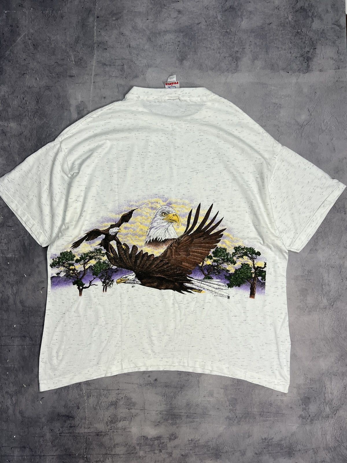 Vintage Vintage Animal Tee Alaska Screen Works Size US XXL / EU 58 / 5 - 5 Thumbnail
