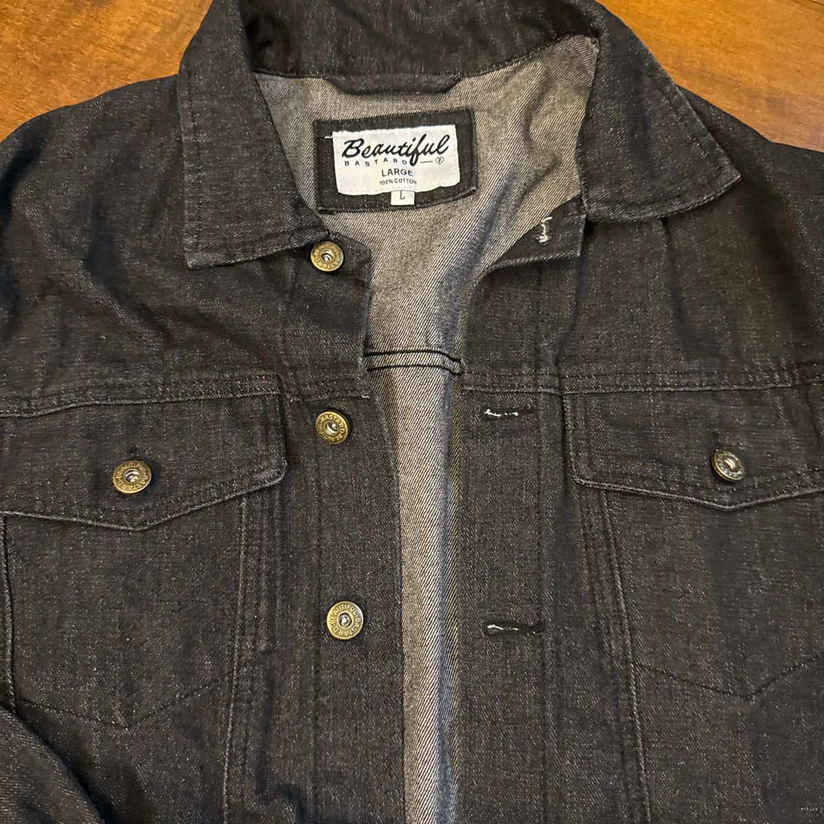 Other Black denim cotton by Beautiful Bastard size large. Unisex Size L / US 10 / IT 46 - 3 Thumbnail
