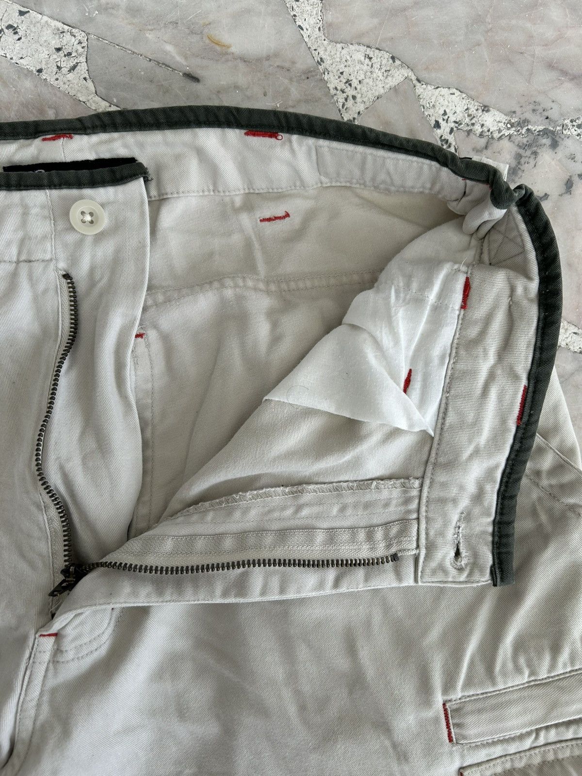 Japanese Brand No boundaries Cargo White Olive Size US 30 / EU 46 - 7 Thumbnail