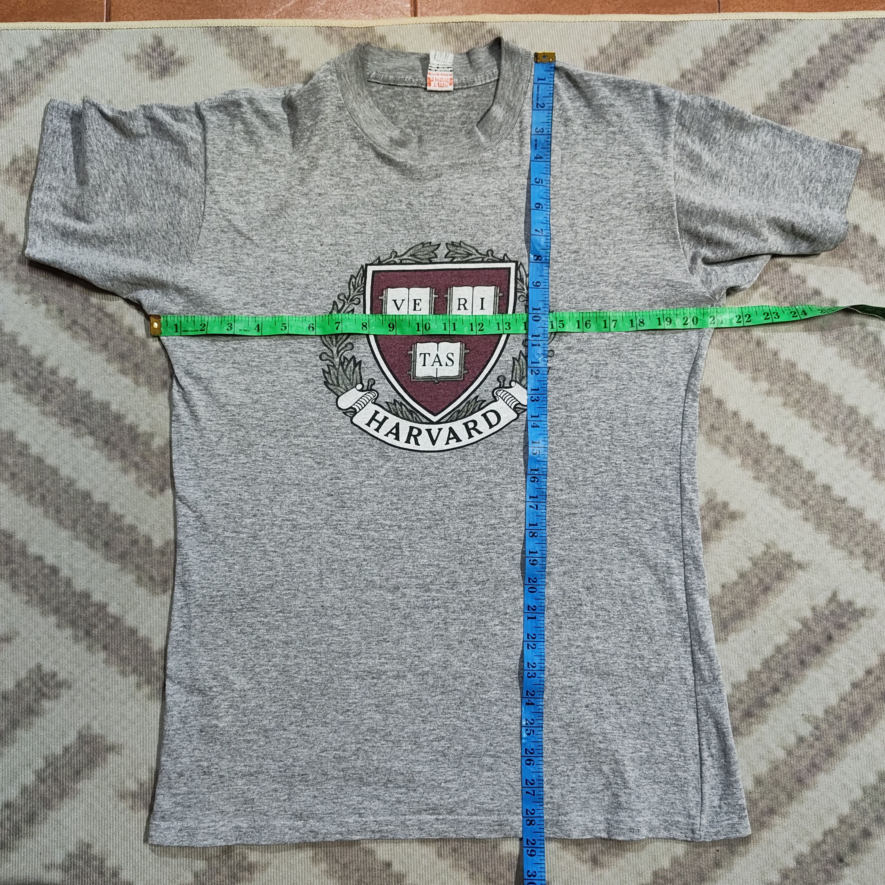 Vintage Vintage 90s HARVARD UNIVERSITY Tshirt Size US L / EU 52-54 / 3 - 5 Thumbnail