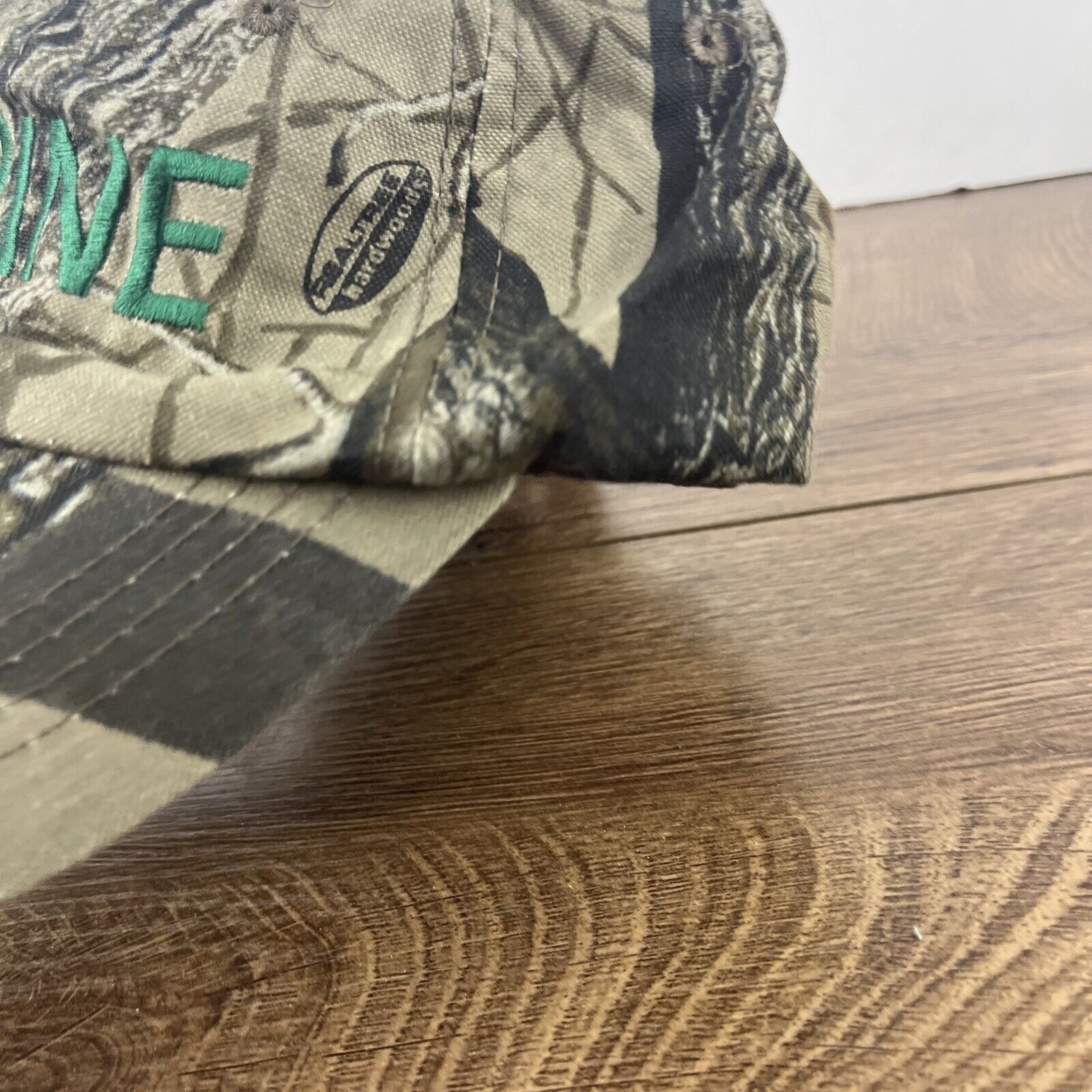 Other Pine Tree Hat Pine Green Camo Hat Adjustable Adult Size Hat Size ONE SIZE - 7 Thumbnail