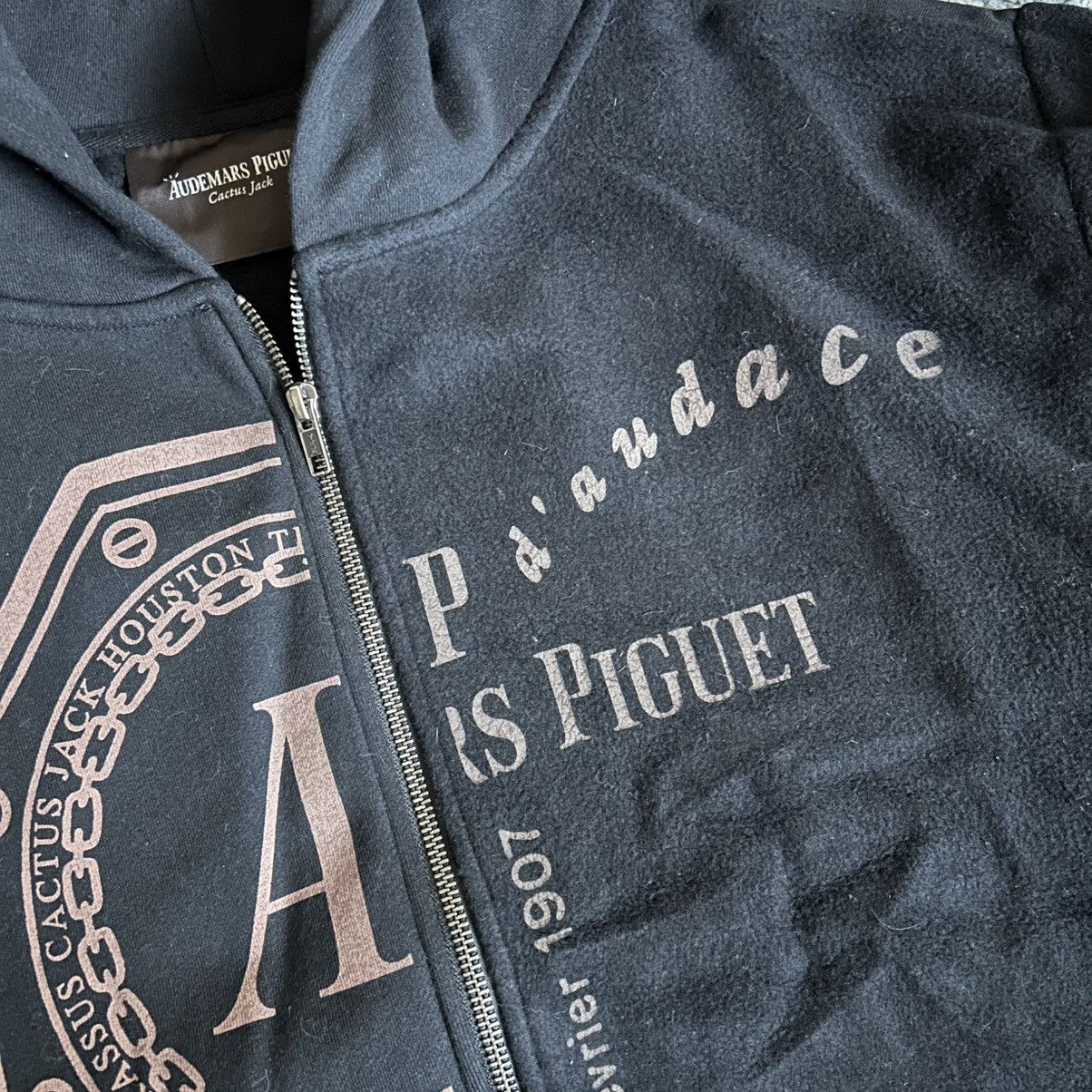 Audemars Piguet × Travis Scott Cactus Jack AP Royal Oak Suisse split logo full zip fleece Size US L / EU 52-54 / 3 - 2 Thumbnail