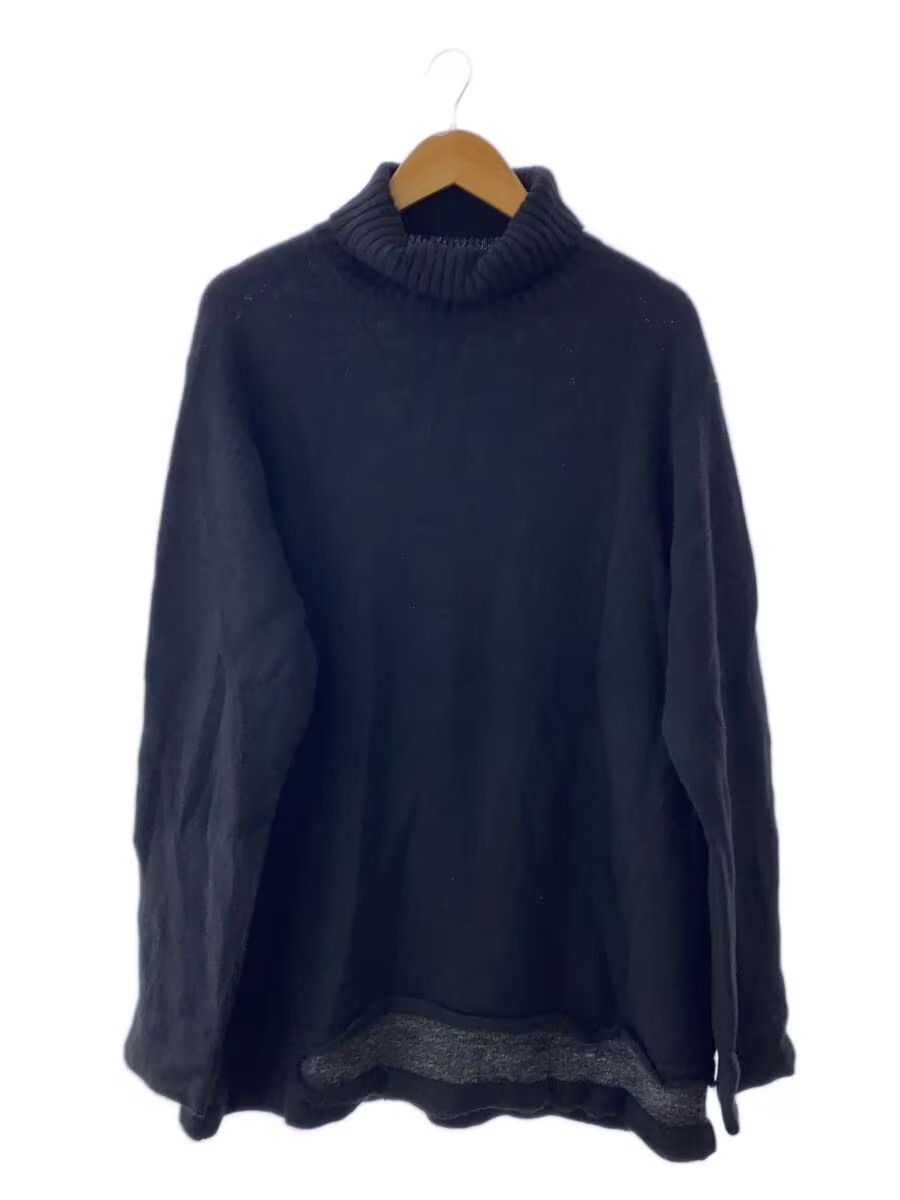 Yohji Yamamoto yohji yamamoto POUR HOMME 21AW/Turtleneck Long Knit Sweater Size US L / EU 52-54 / 3 - 1 Thumbnail