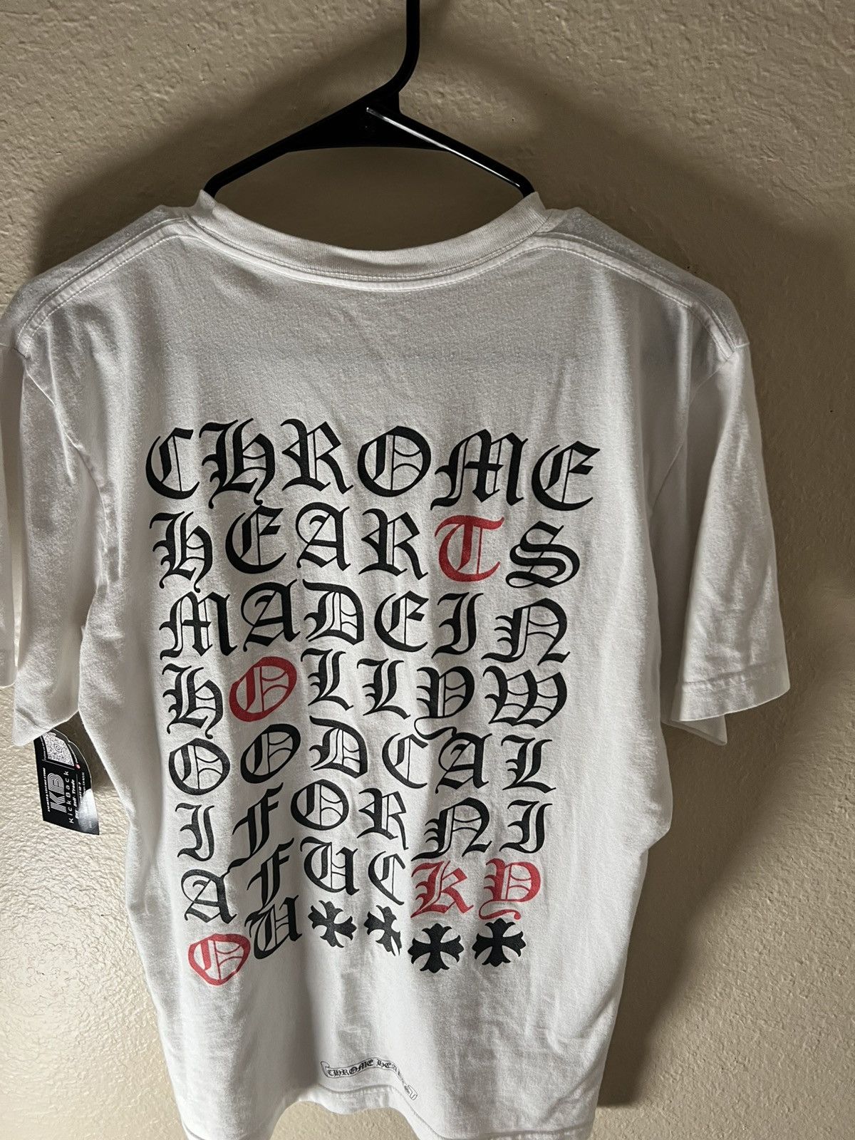 Chrome Hearts Chrome Hearts FU Tee Size US M / EU 48-50 / 2 - 2 Thumbnail