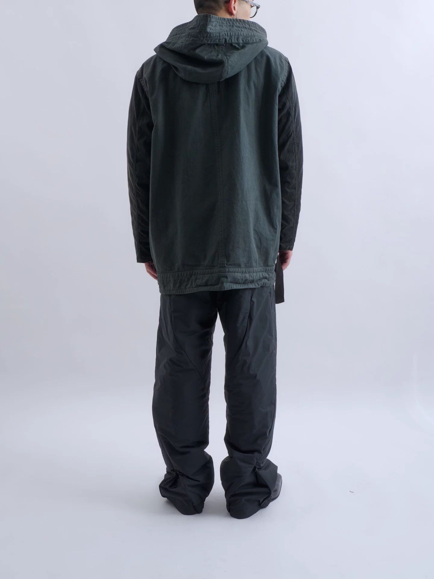 Robert Geller Robert Geller panel padded hooded cotton-cupro jacket Size US M / EU 48-50 / 2 - 4 Thumbnail