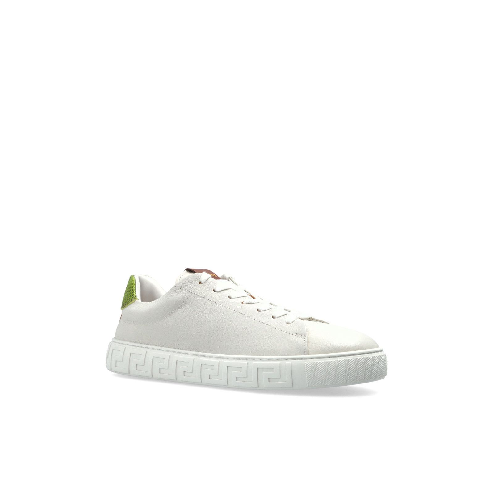 Versace VERSACE Greca White Sneakers New And Authentic (Men's size:U Size US 7 / EU 40 - 2 Thumbnail