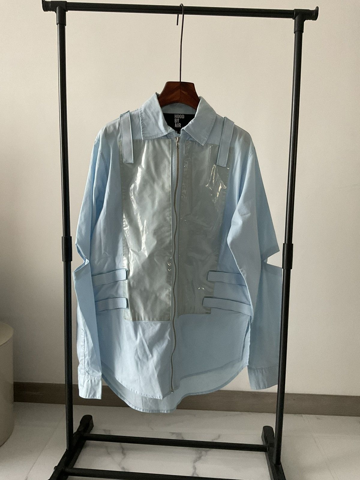 Hood By Air Hood By Air Photo Zip Up Shirt | Grailed