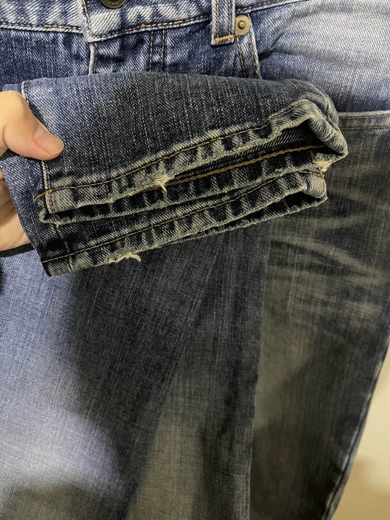 Yves Saint Laurent Saint Laurent 17 FW wash knife cut fringed jeans 2502-Next Size US 28 / EU 44 - 4 Thumbnail