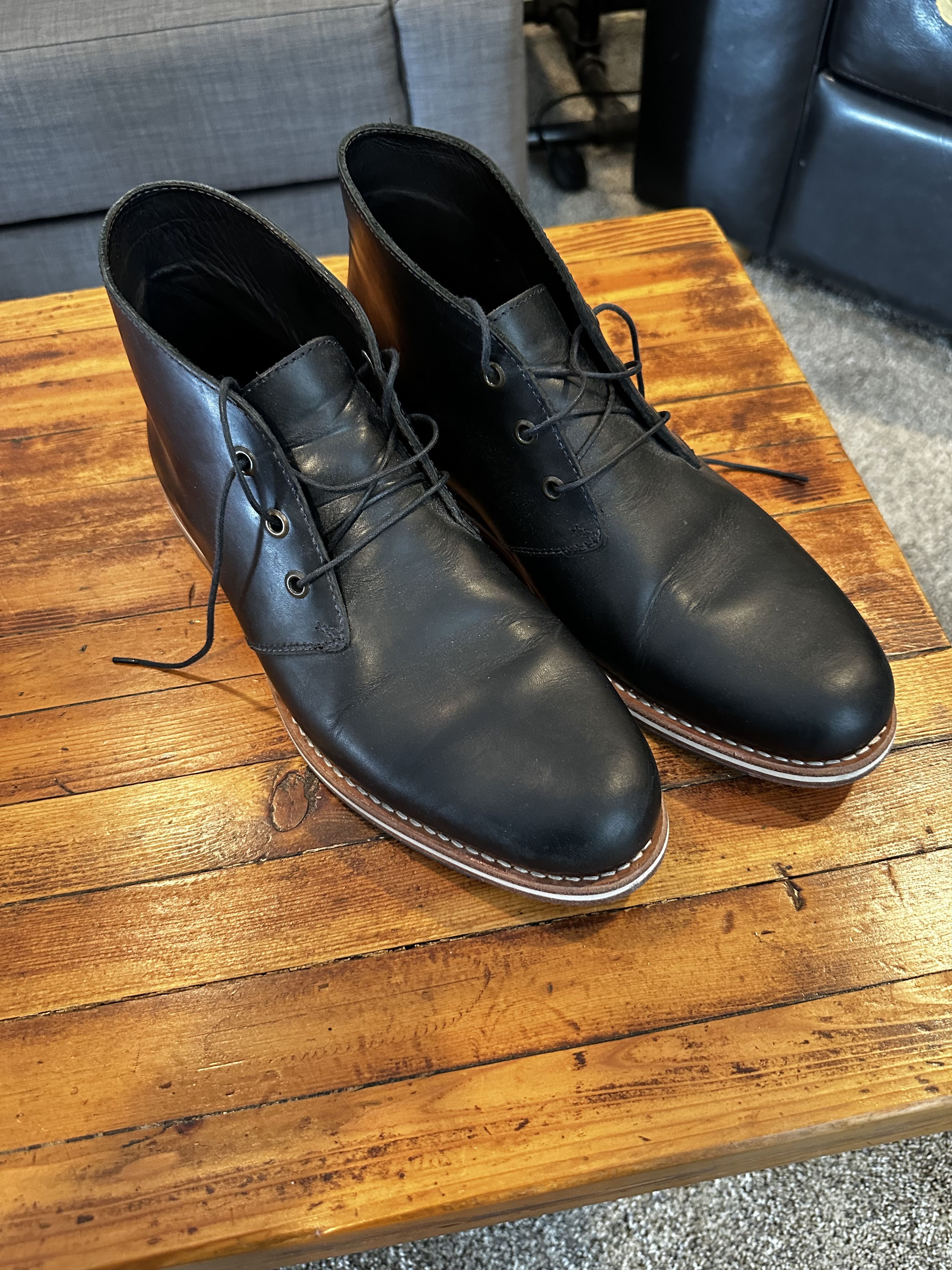 HELM Declan Chukka Boot in Black Size US 8.5 / EU 41-42 - 1 Thumbnail